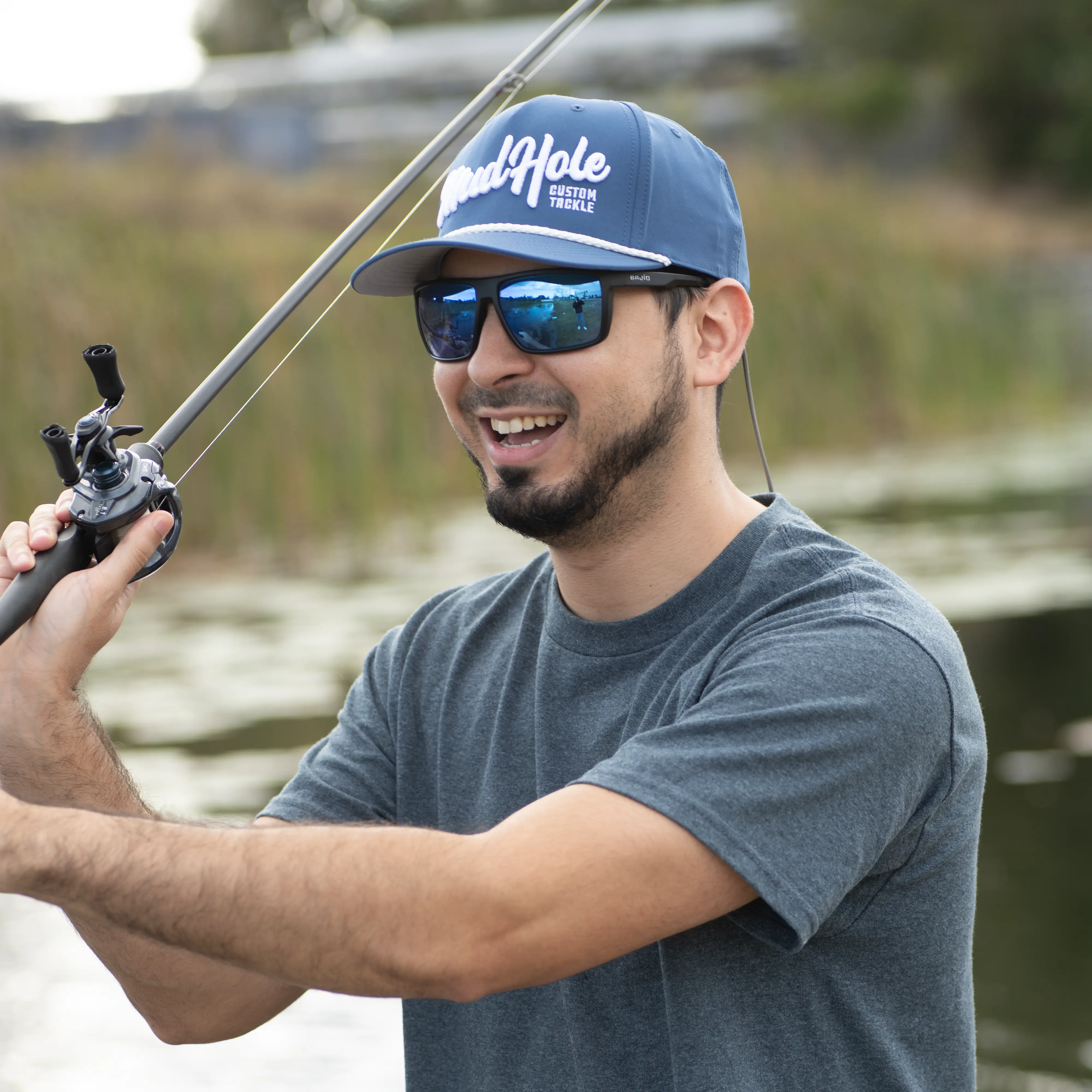 Mud Hole Richardson 258 5-Panel Classic Rope Hat - Image 6