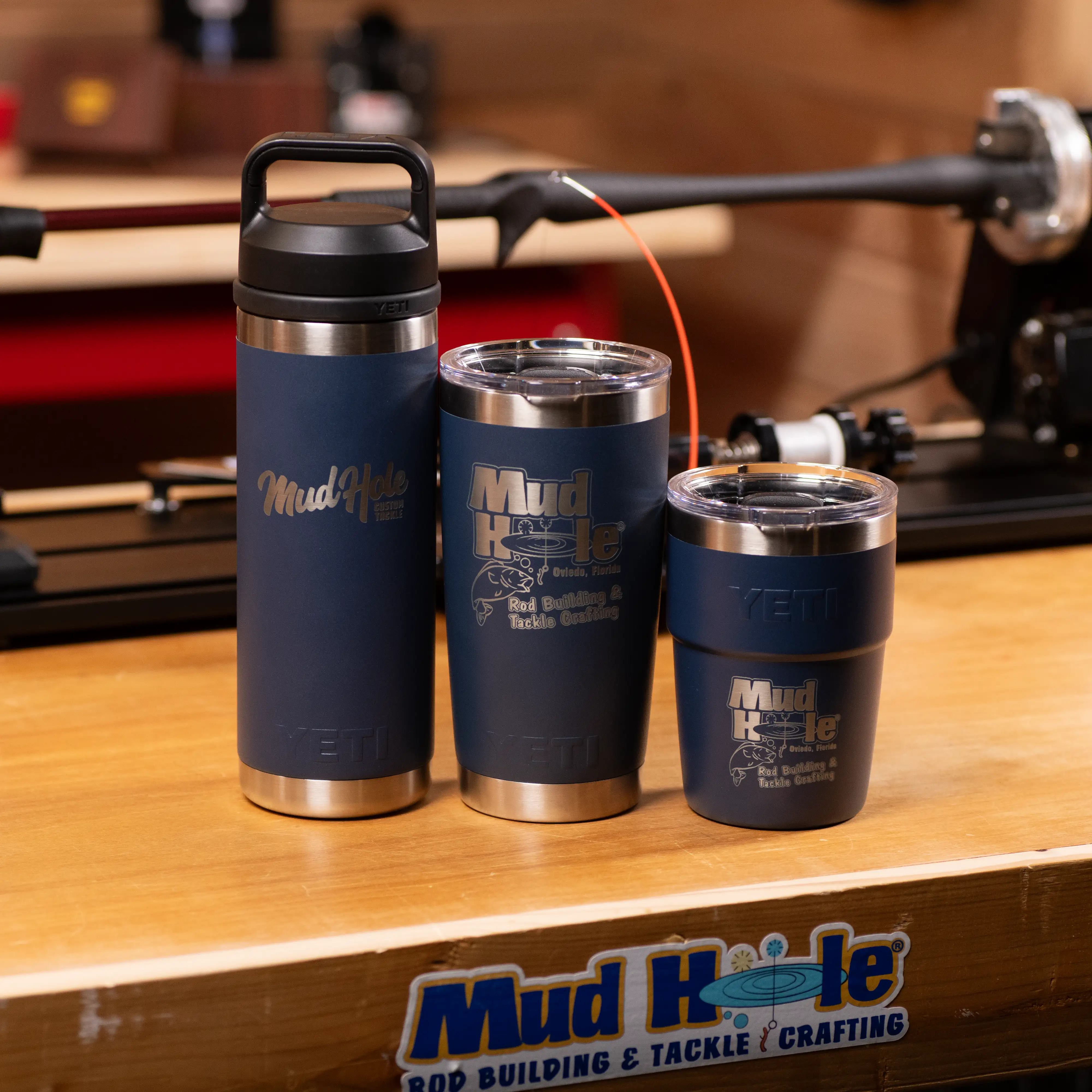 Mud Hole Script Logo Yeti Ramblers - Image 4