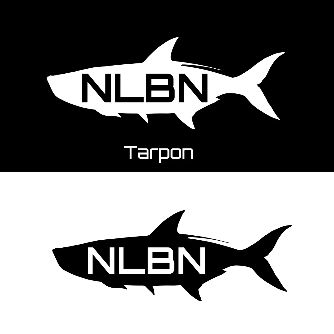 NLBN Fish Decals – Redfish, Snook & Tarpon Vinyl Stickers (4" & 7") - Image 3