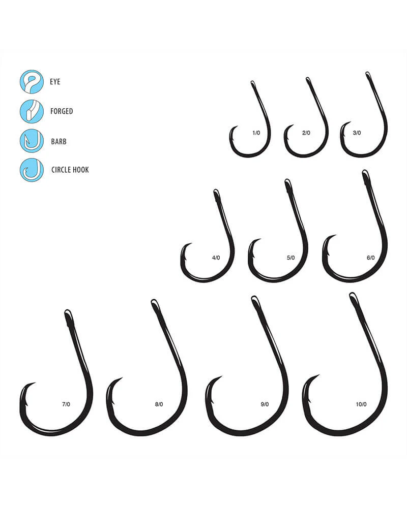 Gamakatsu Octopus Circle Hooks, Nano Alpha, 4X Inline - Image 3
