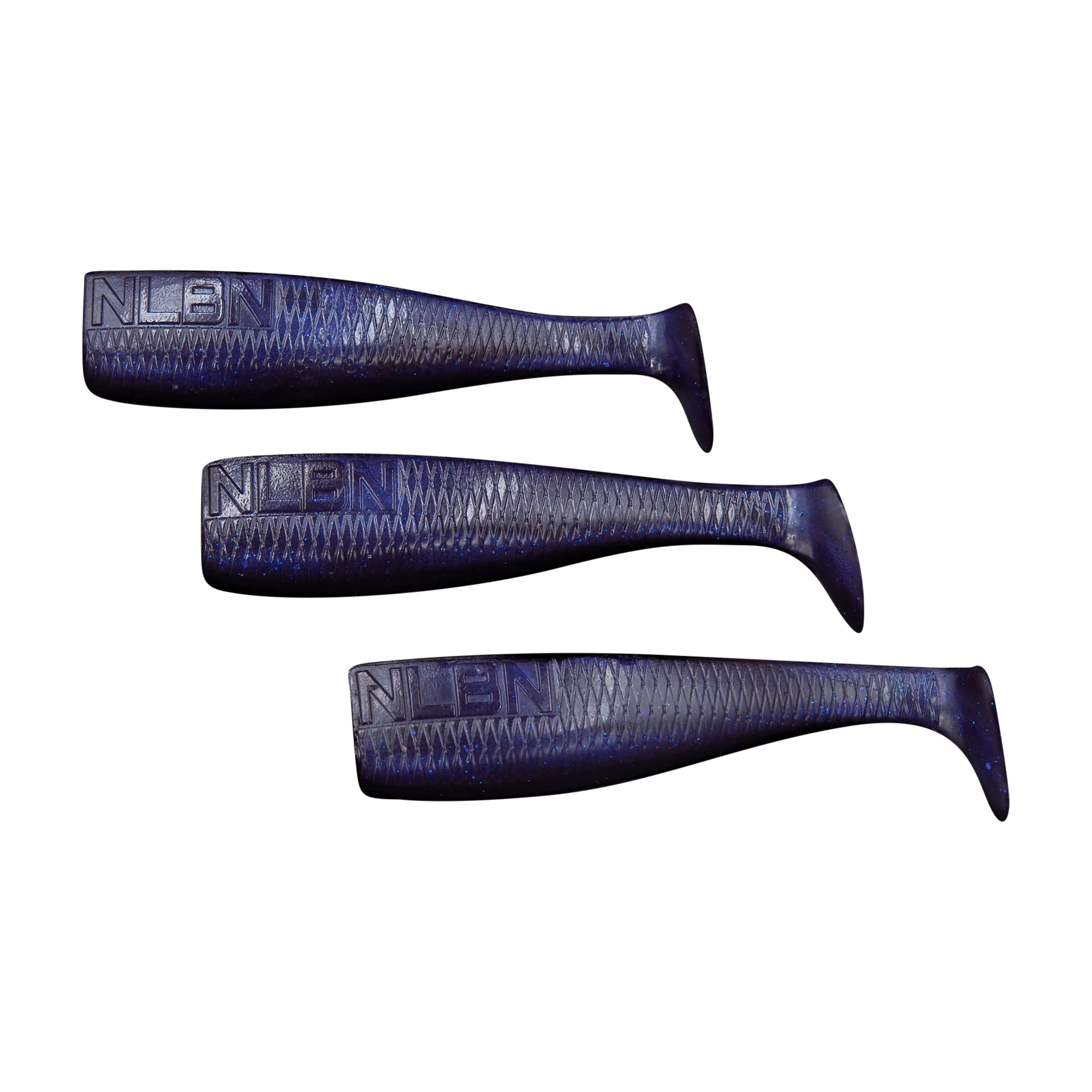 NLBN Realistic Soft Plastic Paddle Tails - Image 22