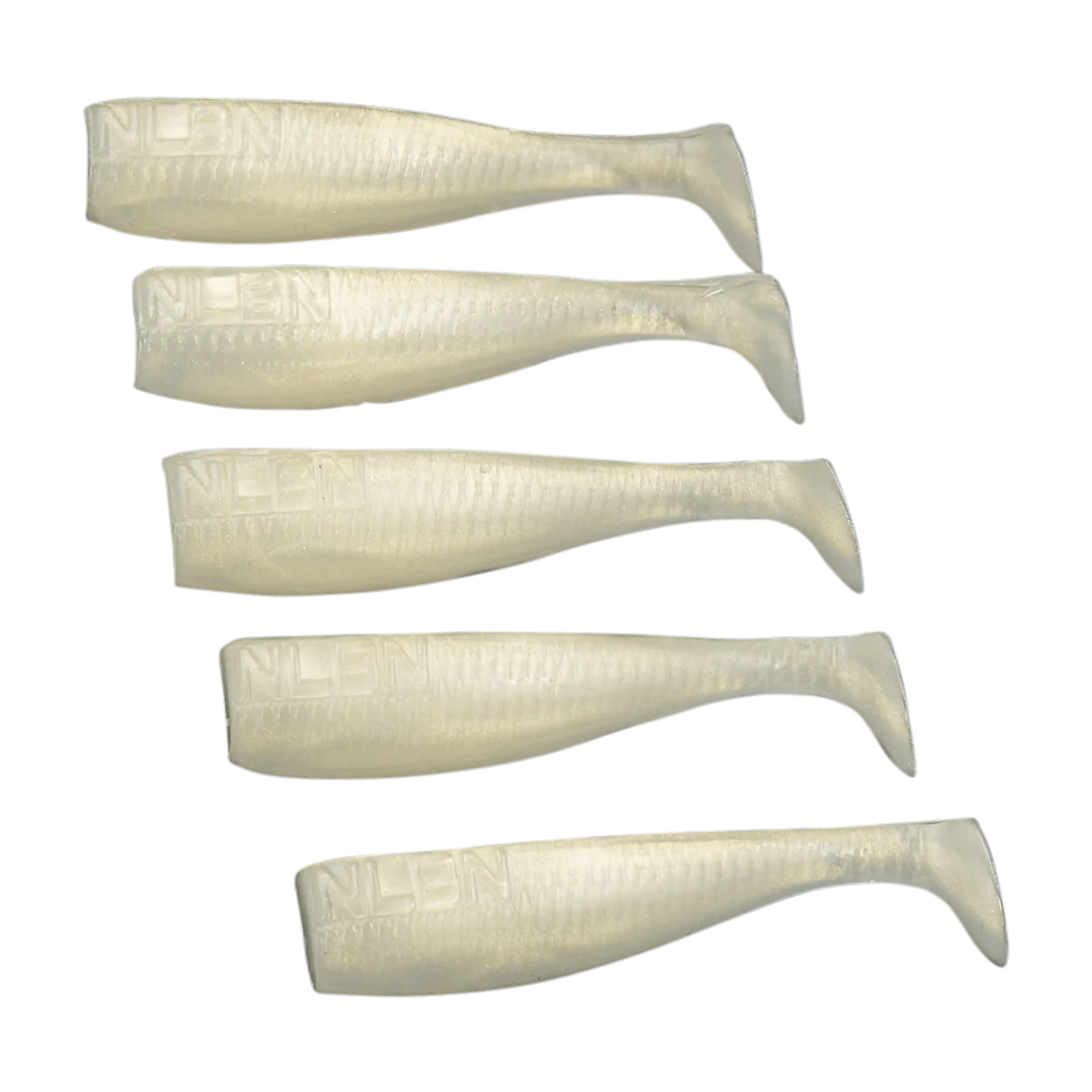 NLBN Realistic Soft Plastic Paddle Tails - Image 3
