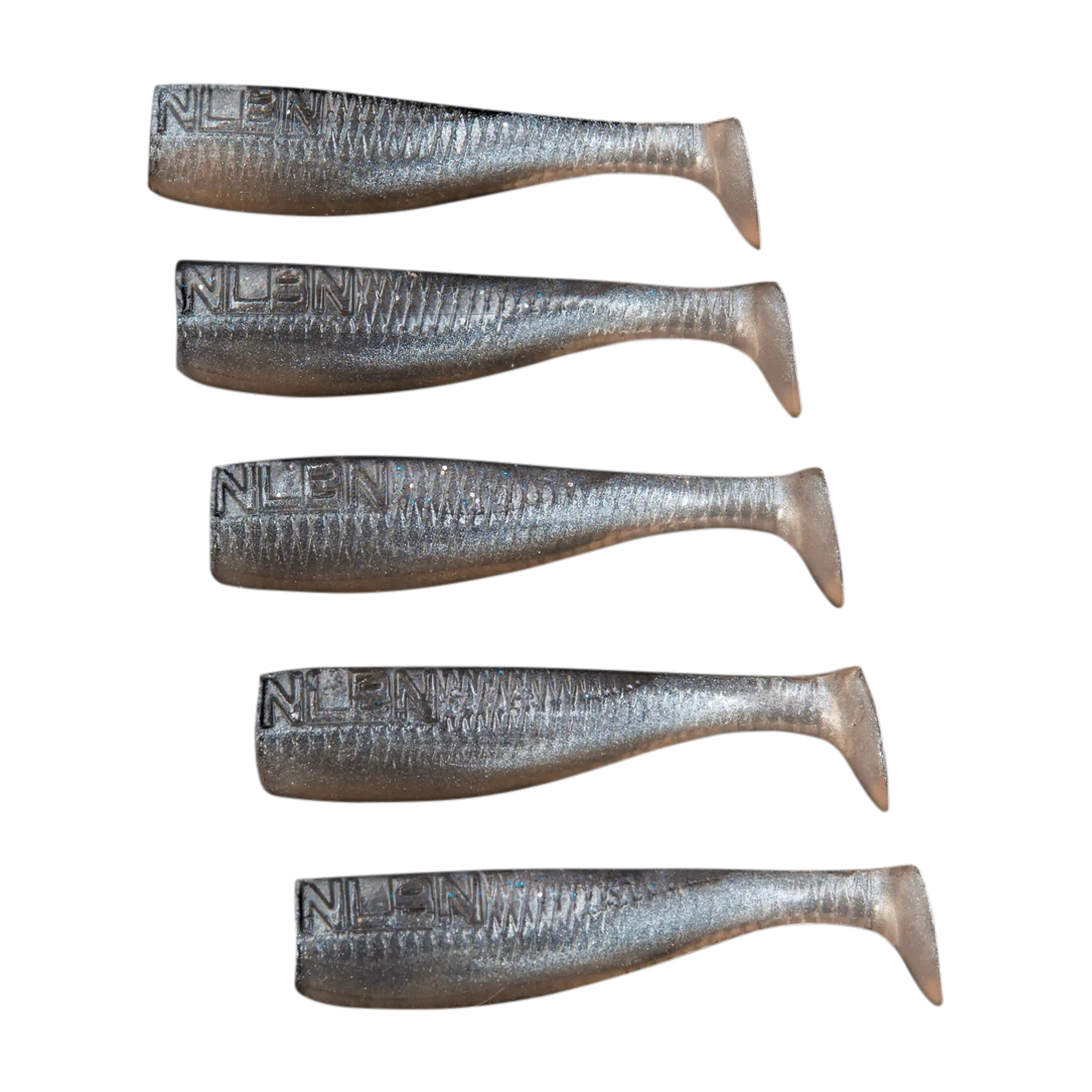 NLBN Realistic Soft Plastic Paddle Tails - Image 5