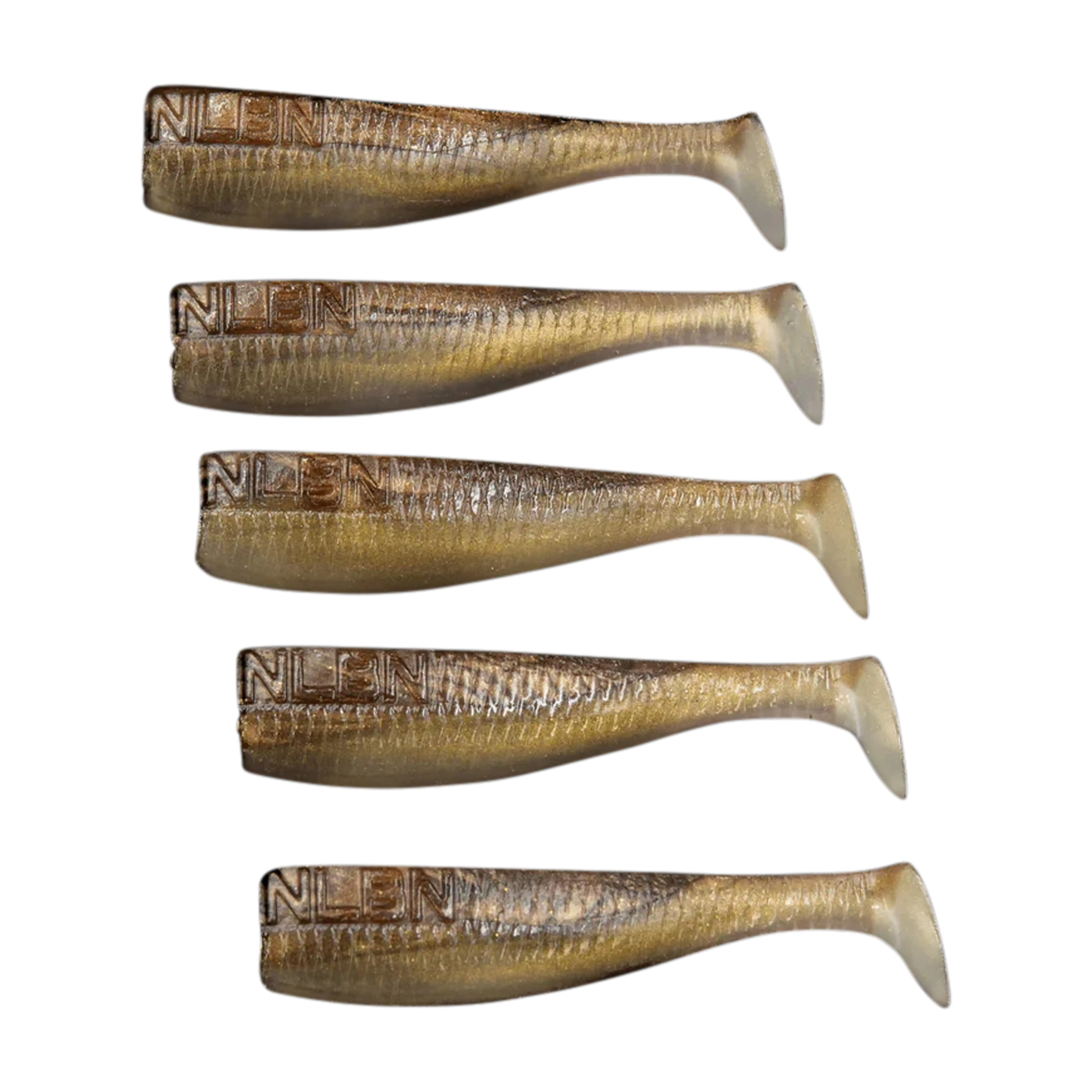 NLBN Realistic Soft Plastic Paddle Tails - Image 6