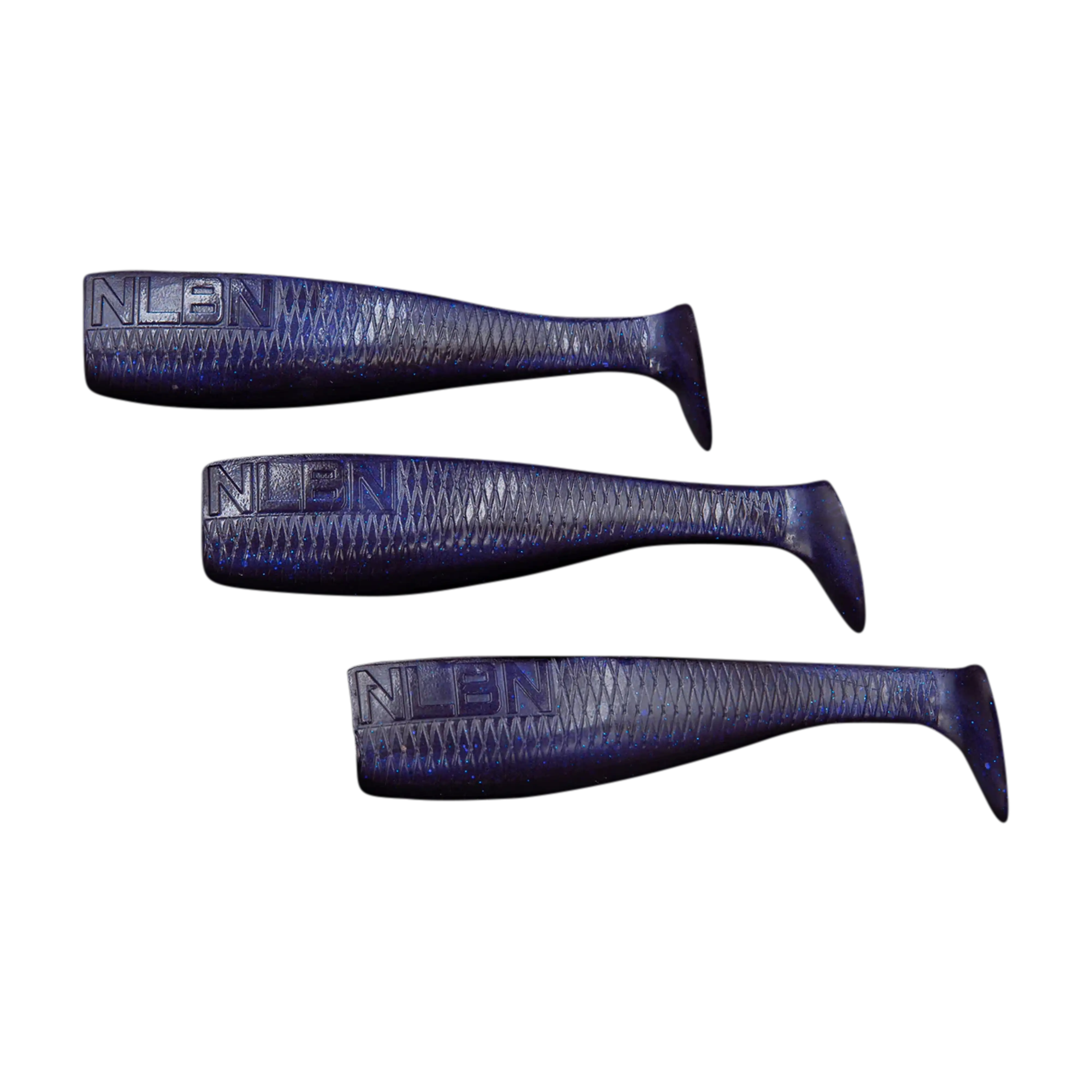 NLBN Realistic Soft Plastic Paddle Tails - Image 7