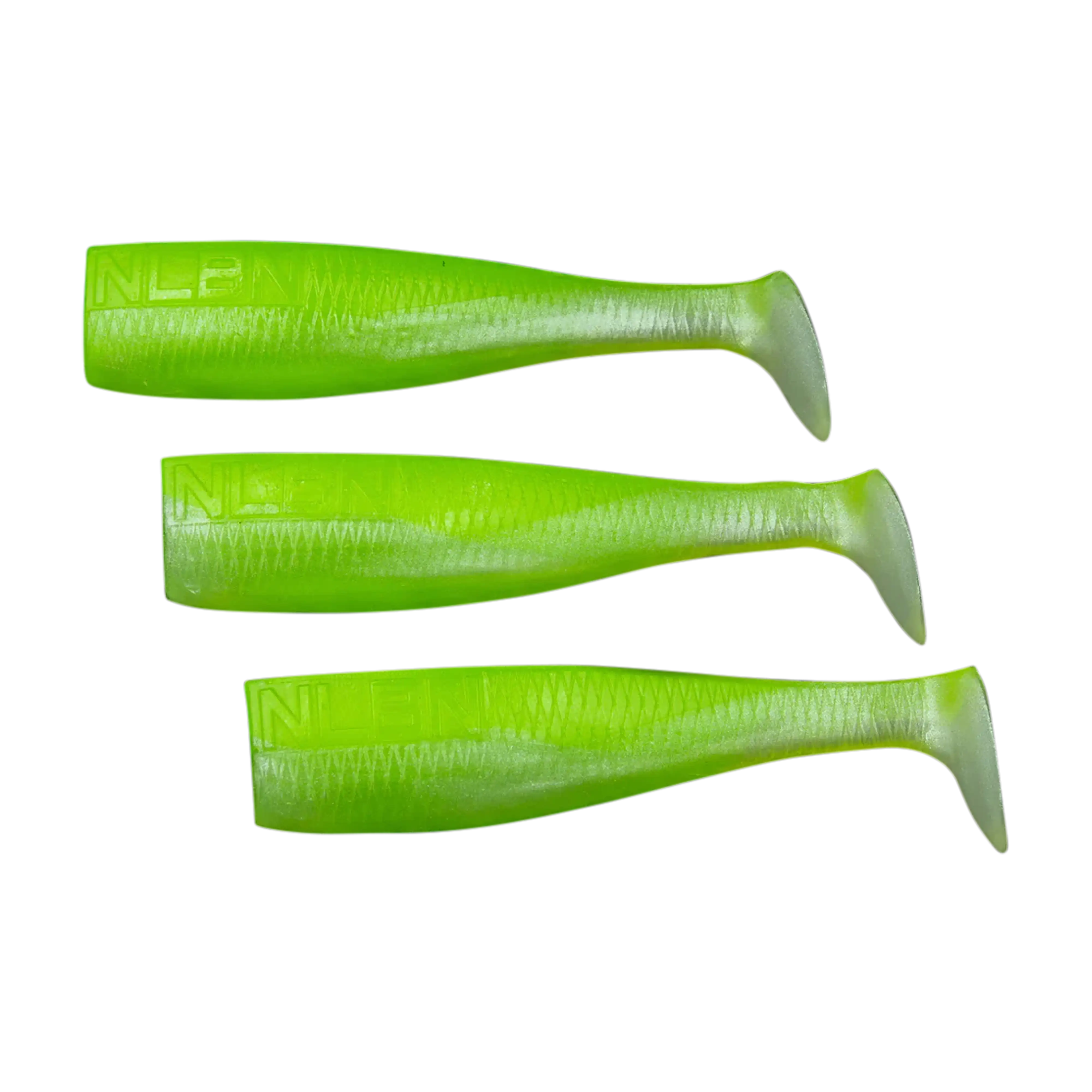 NLBN Realistic Soft Plastic Paddle Tails - Image 8