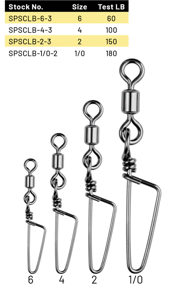 SPRO Power Swivel Coastlock Black - Image 4