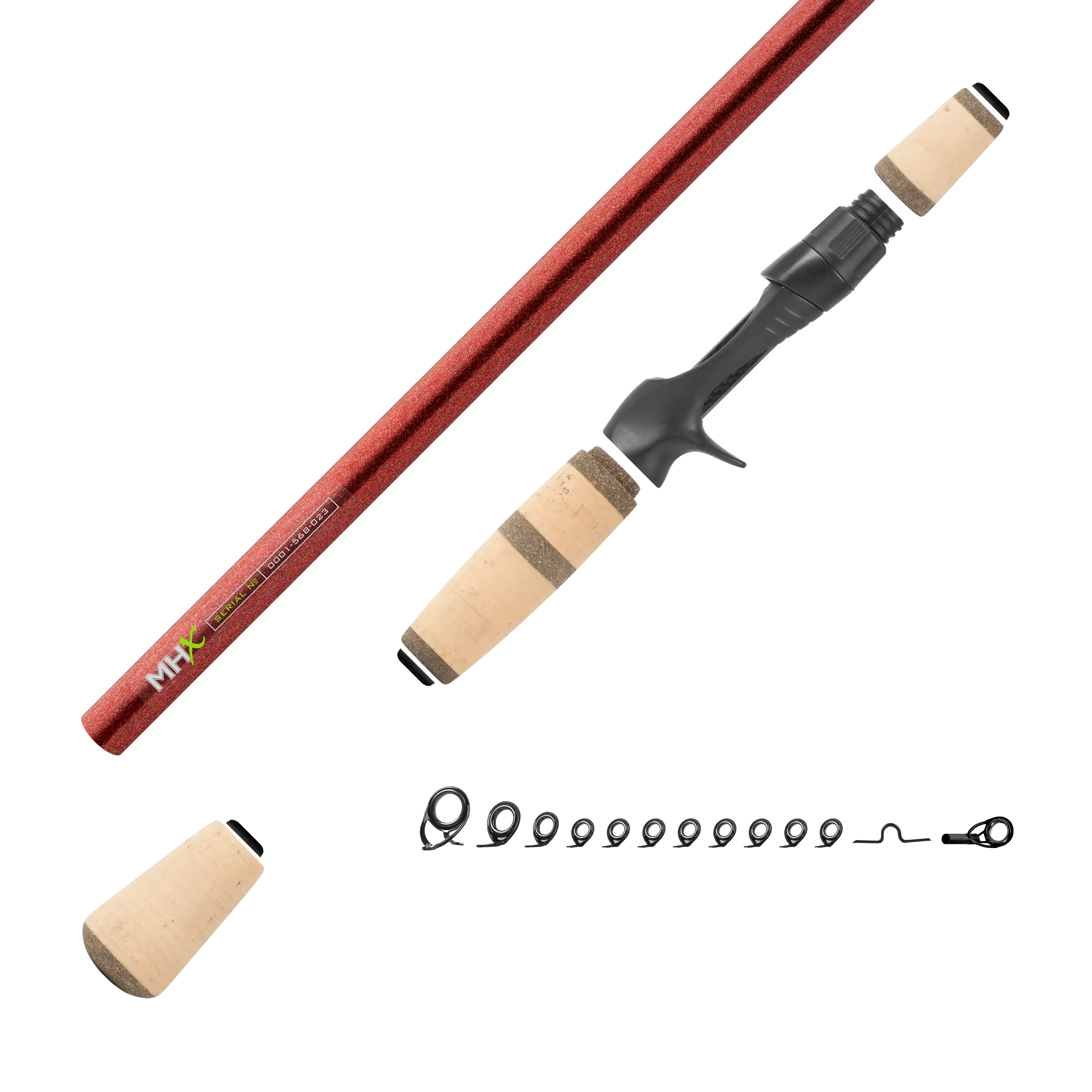 Pre-Spawn Bassin' Casting Rod Kits - FP885 - Image 12