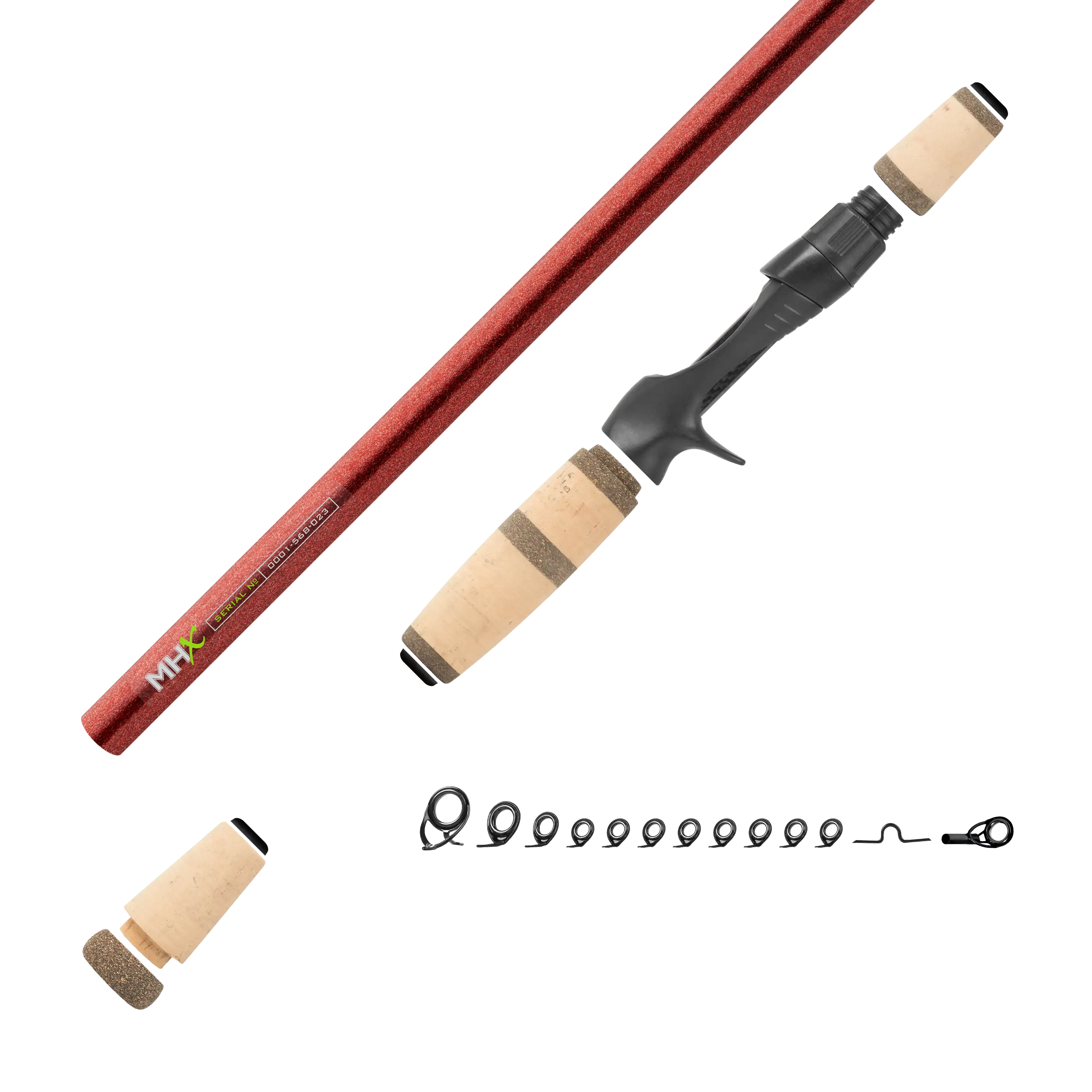 Pre-Spawn Bassin' Casting Rod Kits - MB874 - Image 12