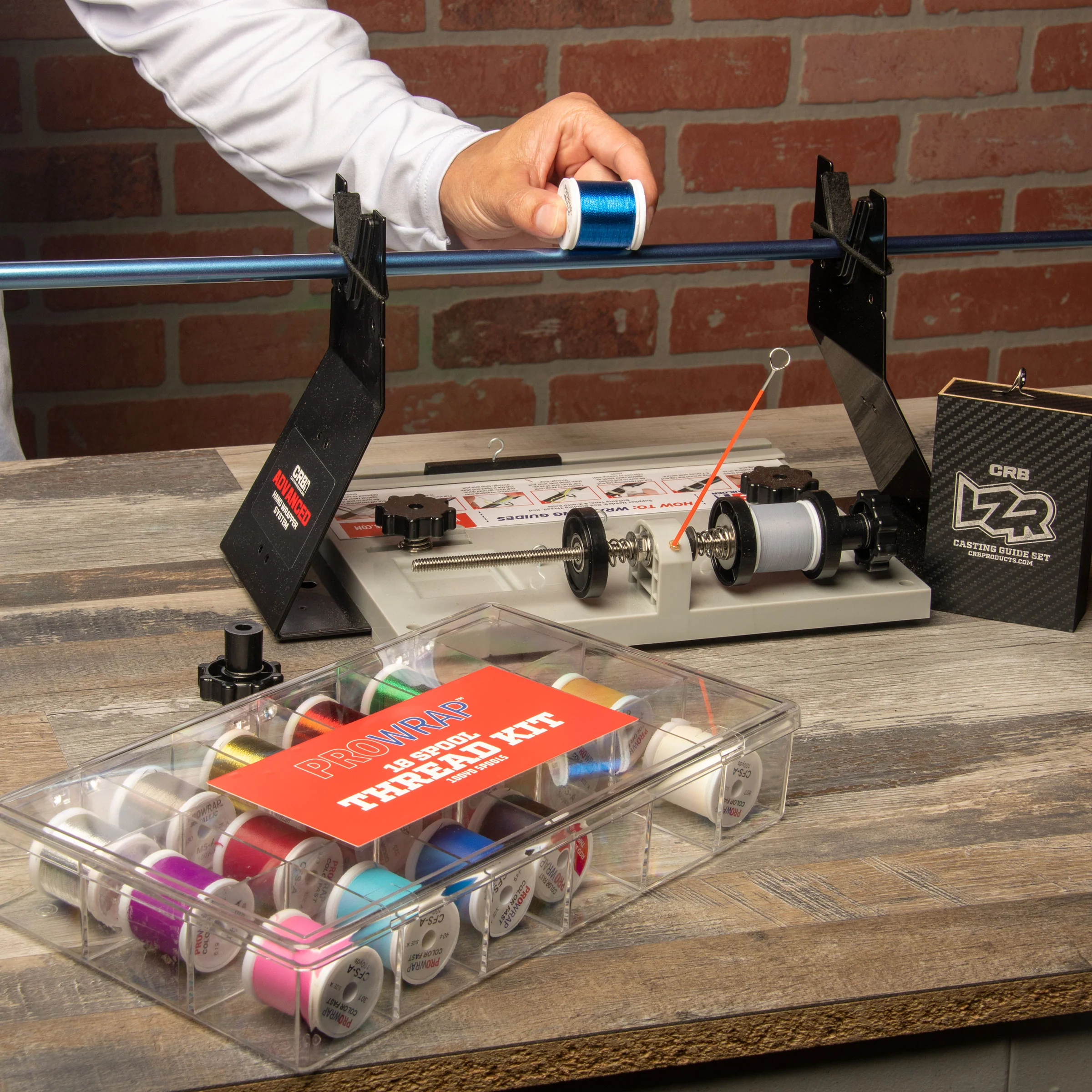 ProWrap 18-Spool Thread Assortment with Storage Box - Image 5