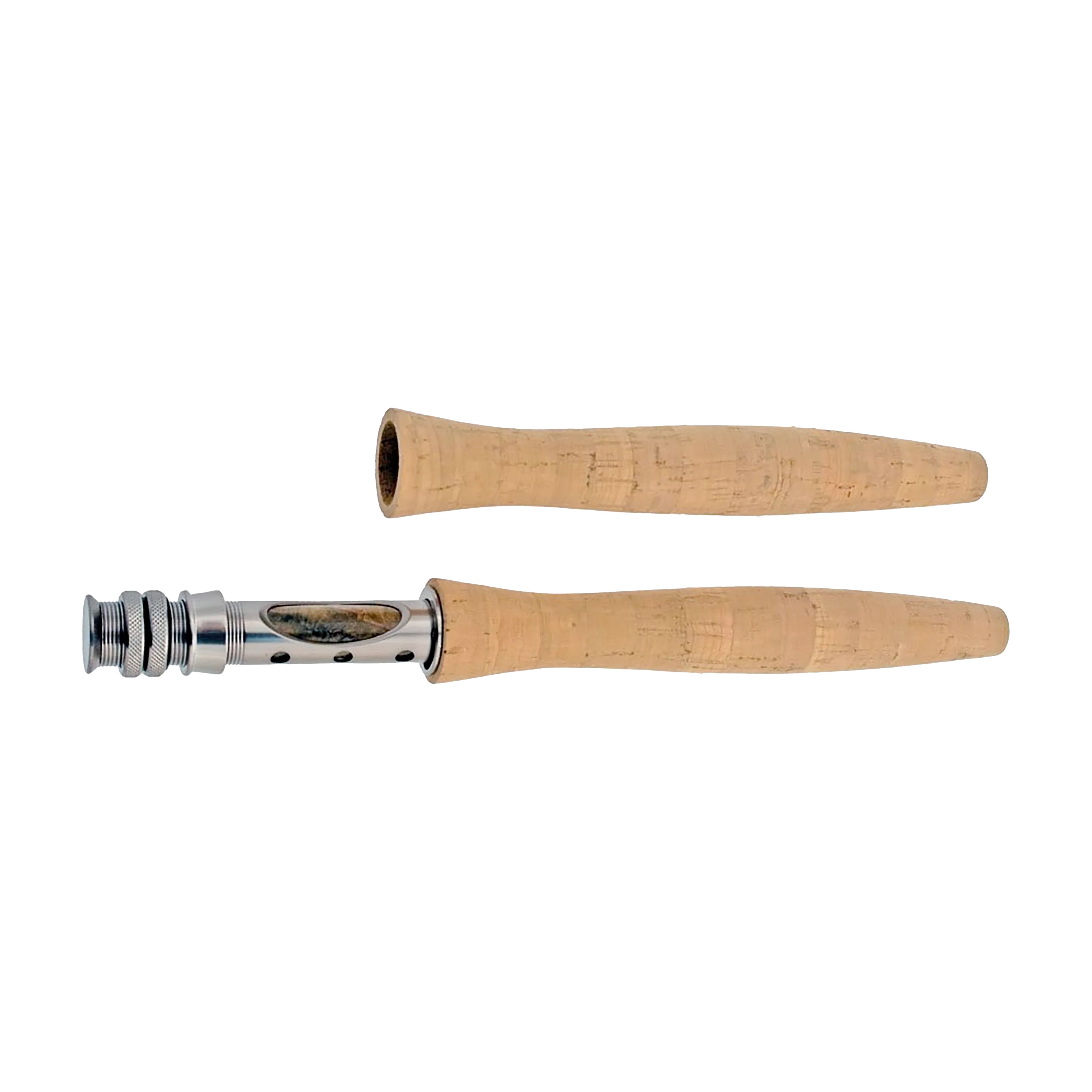 American Tackle Reverse Half-Wells Cork Fly Grip w/ Large Cutout - Image 2