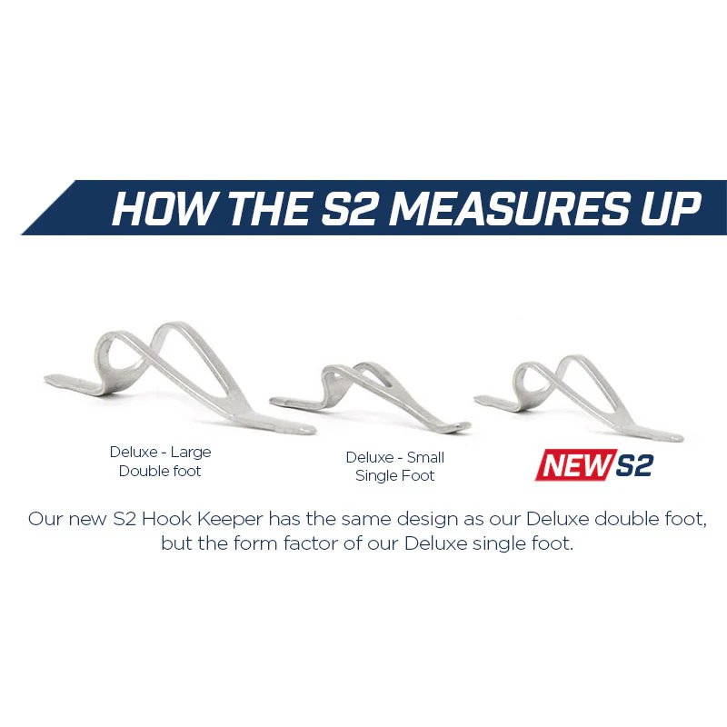 American Tackle Deluxe Double-Foot Small Hook Keepers - S2 Series - Image 5