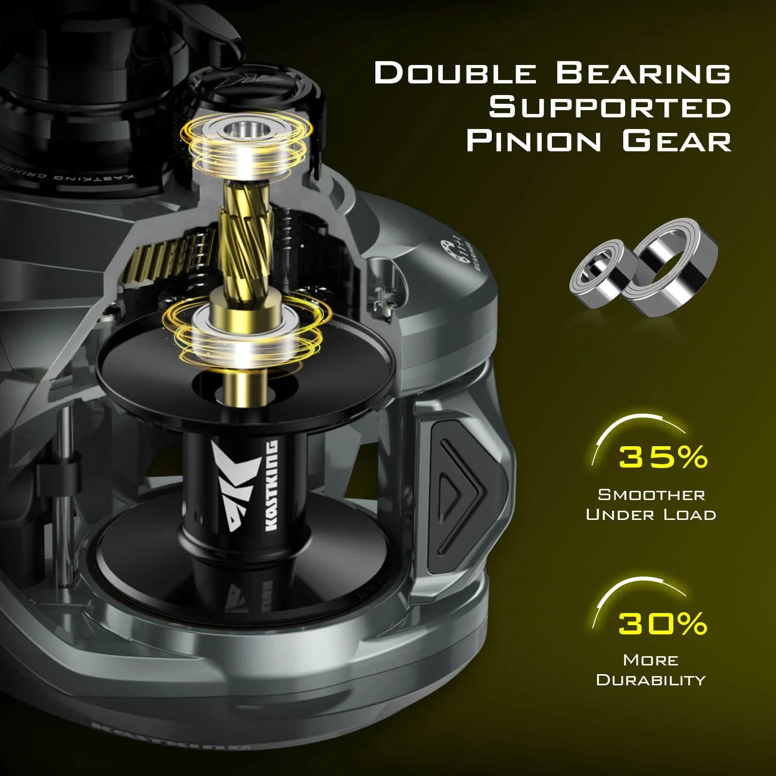KastKing Skeet Reese Icon Baitcasting Reel - Image 10
