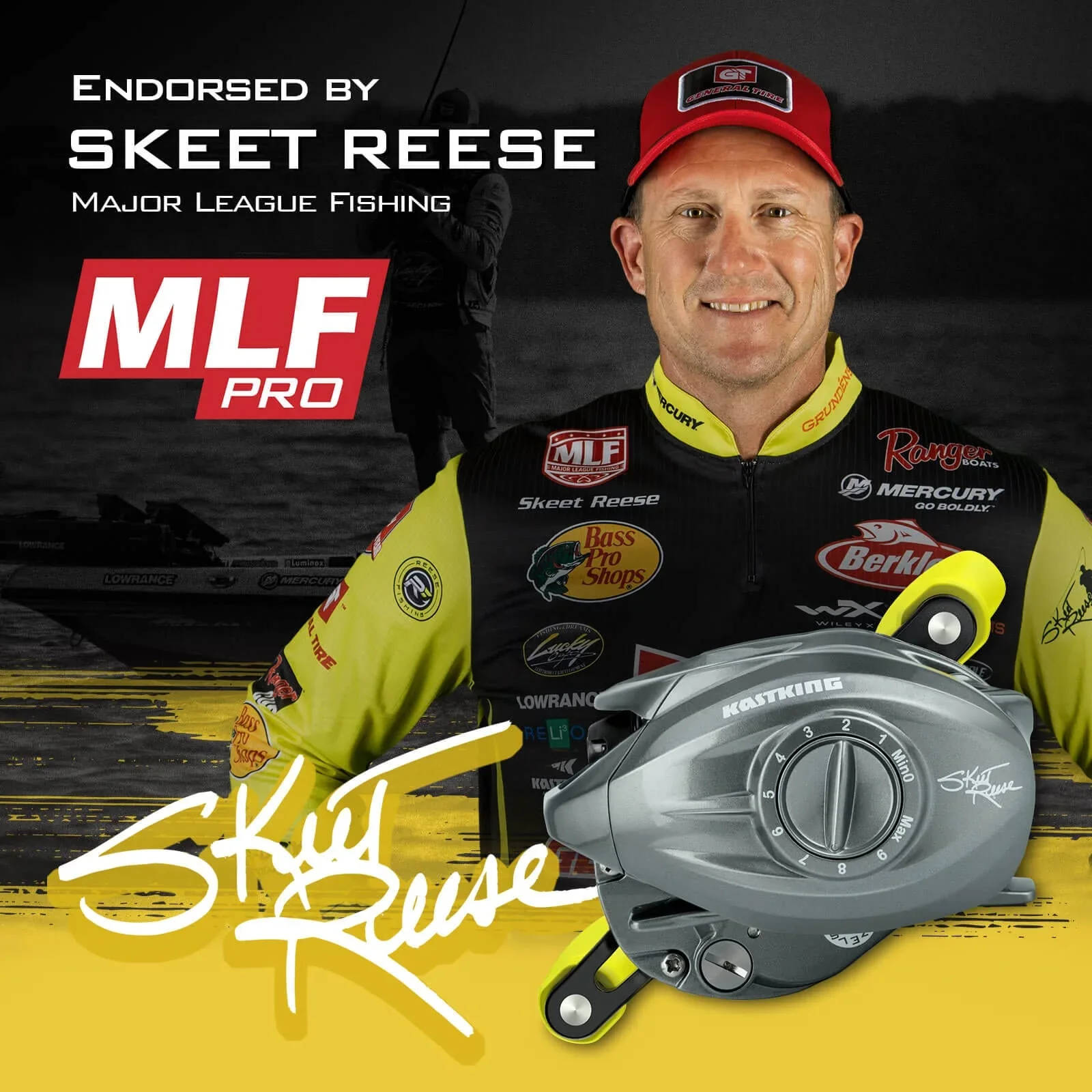KastKing Skeet Reese Icon Baitcasting Reel - Image 5
