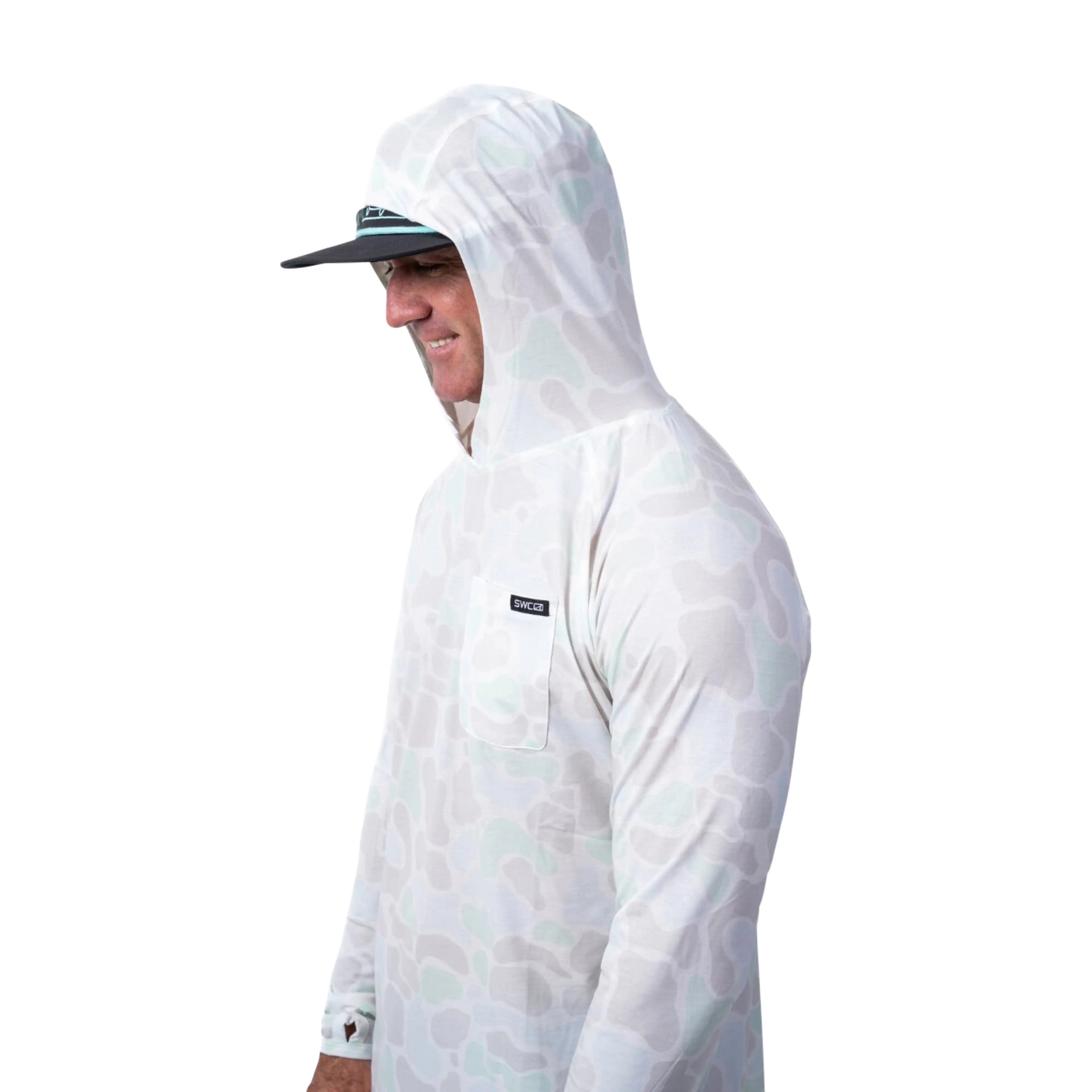 Skinny Water Culture Bow Hog Tech Hoodie - Image 2