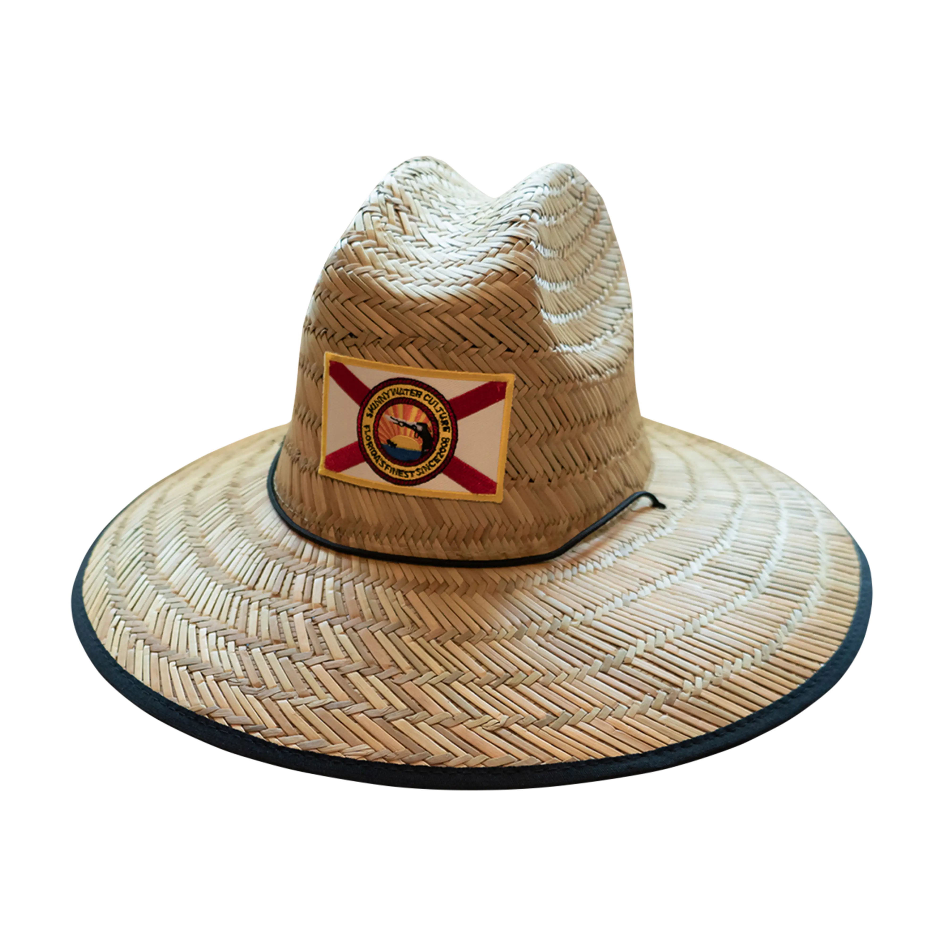 Skinny Water Culture Lifeguard Straw Hats - Image 5