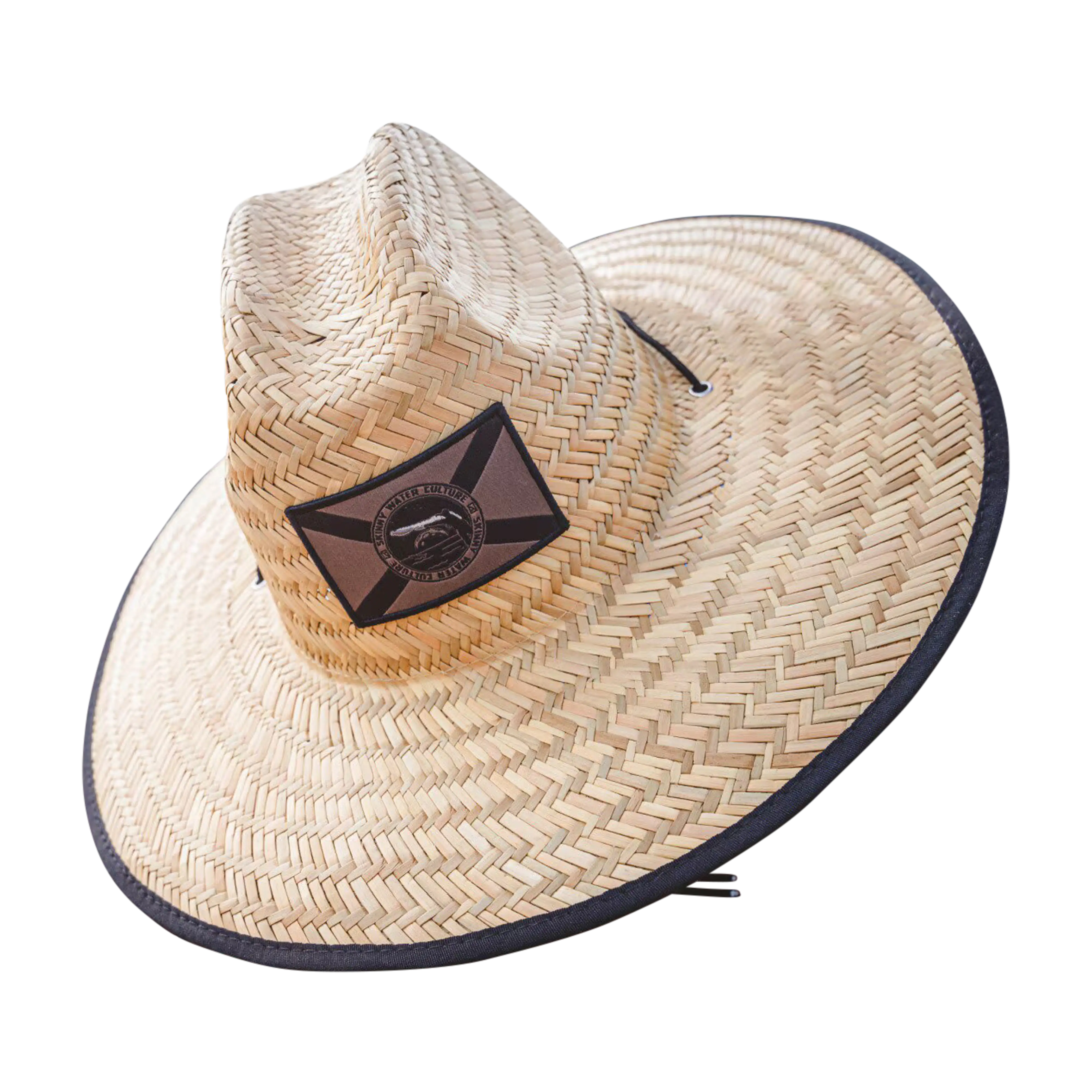 Skinny Water Culture Lifeguard Straw Hats - Image 6