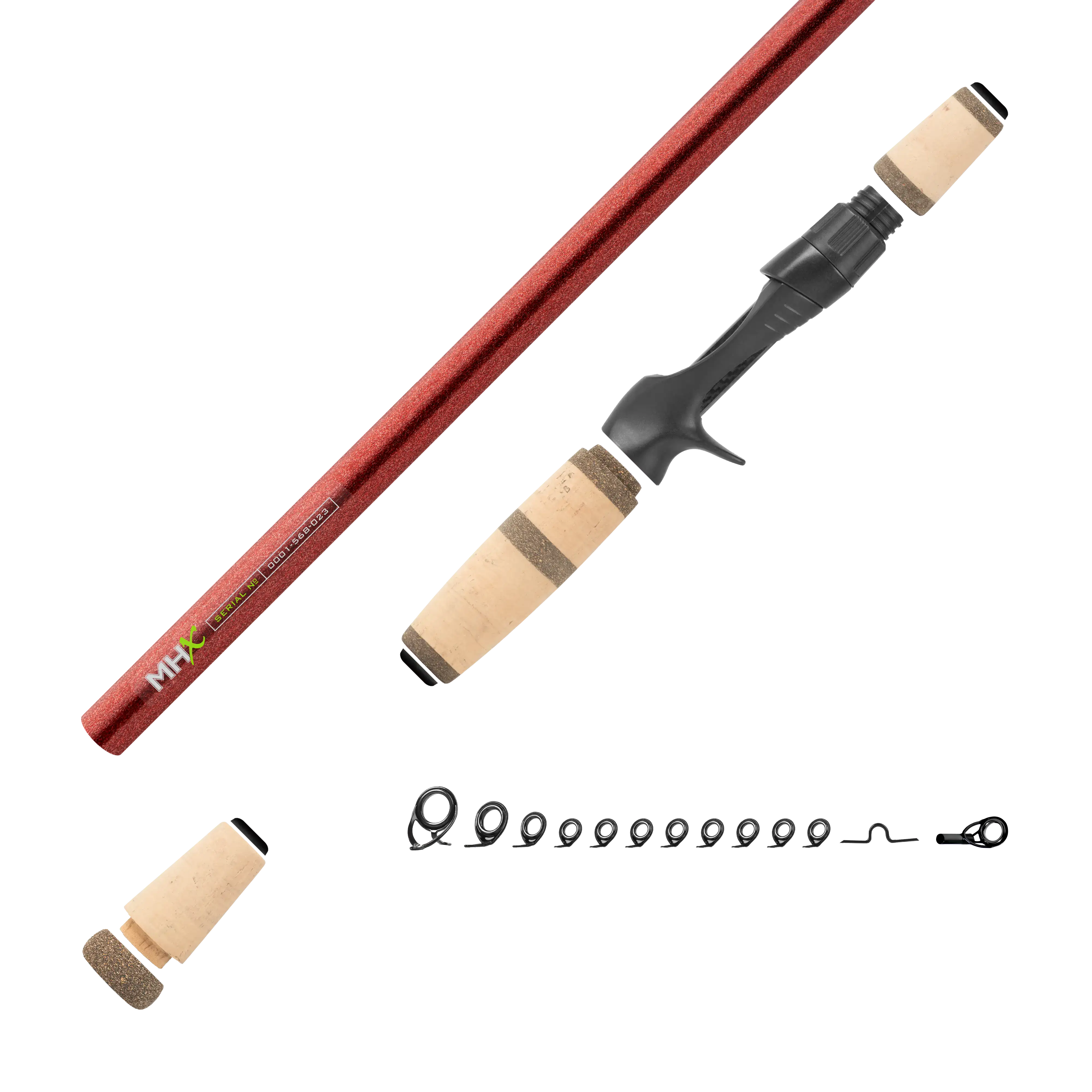 Smallmouth Bass Casting Rod Kits - MB843 - Image 12