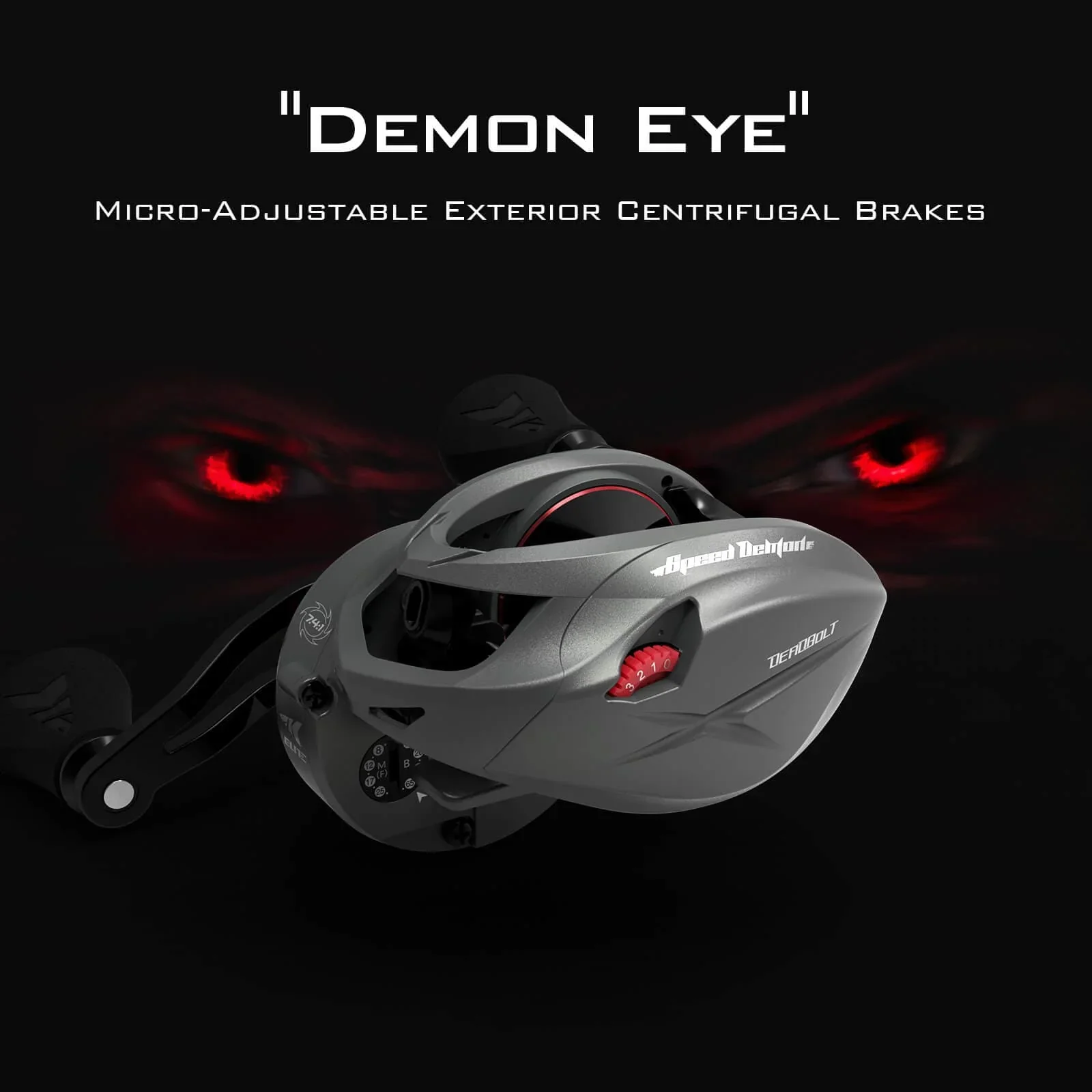 KastKing Speed Demon Elite Deadbolt Baitcasting Reel - Image 8