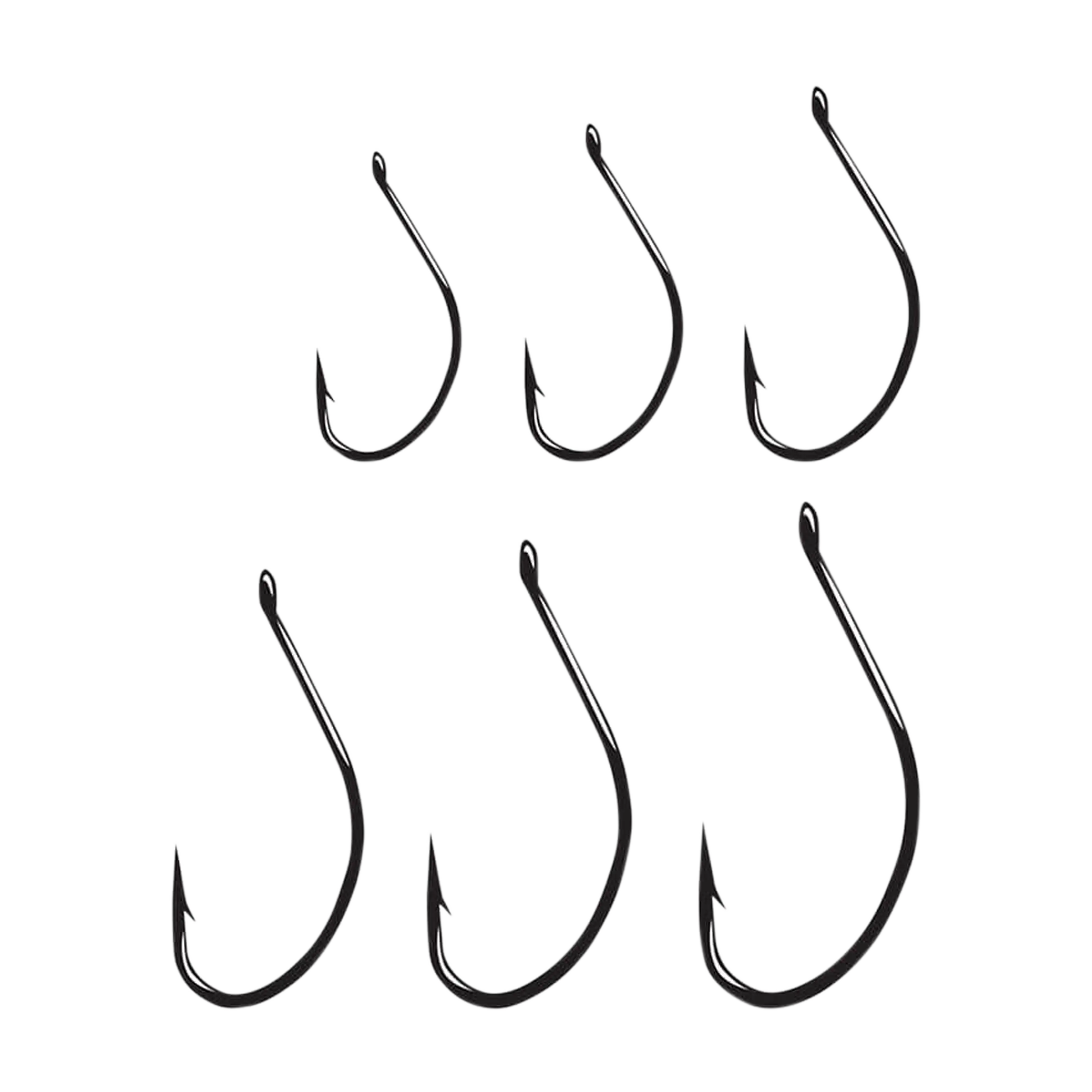 Gamakatsu Split Shot / Drop Shot Hooks - Black - Image 2