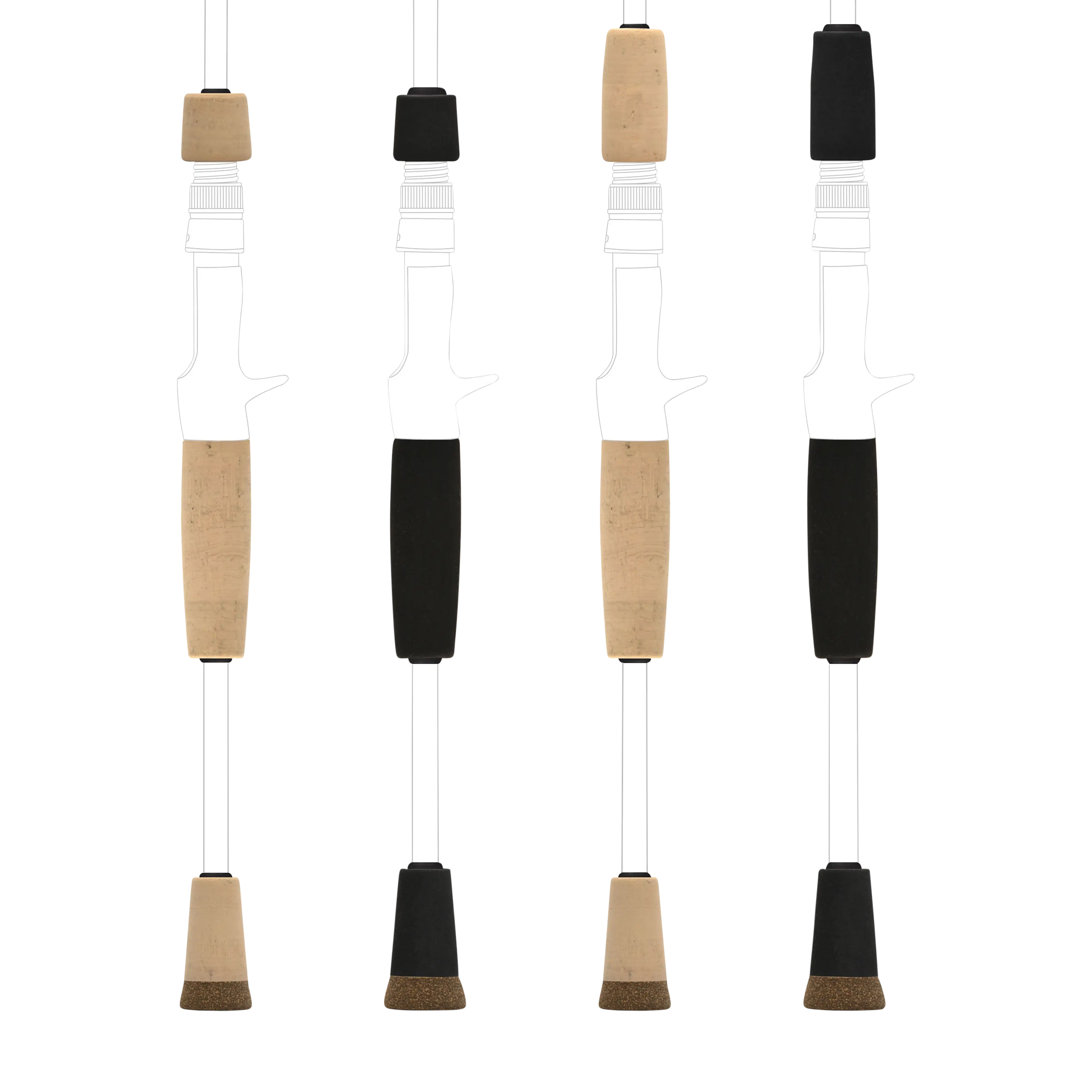 American Tackle Split Grip Kits for Casting Rods - Image 9