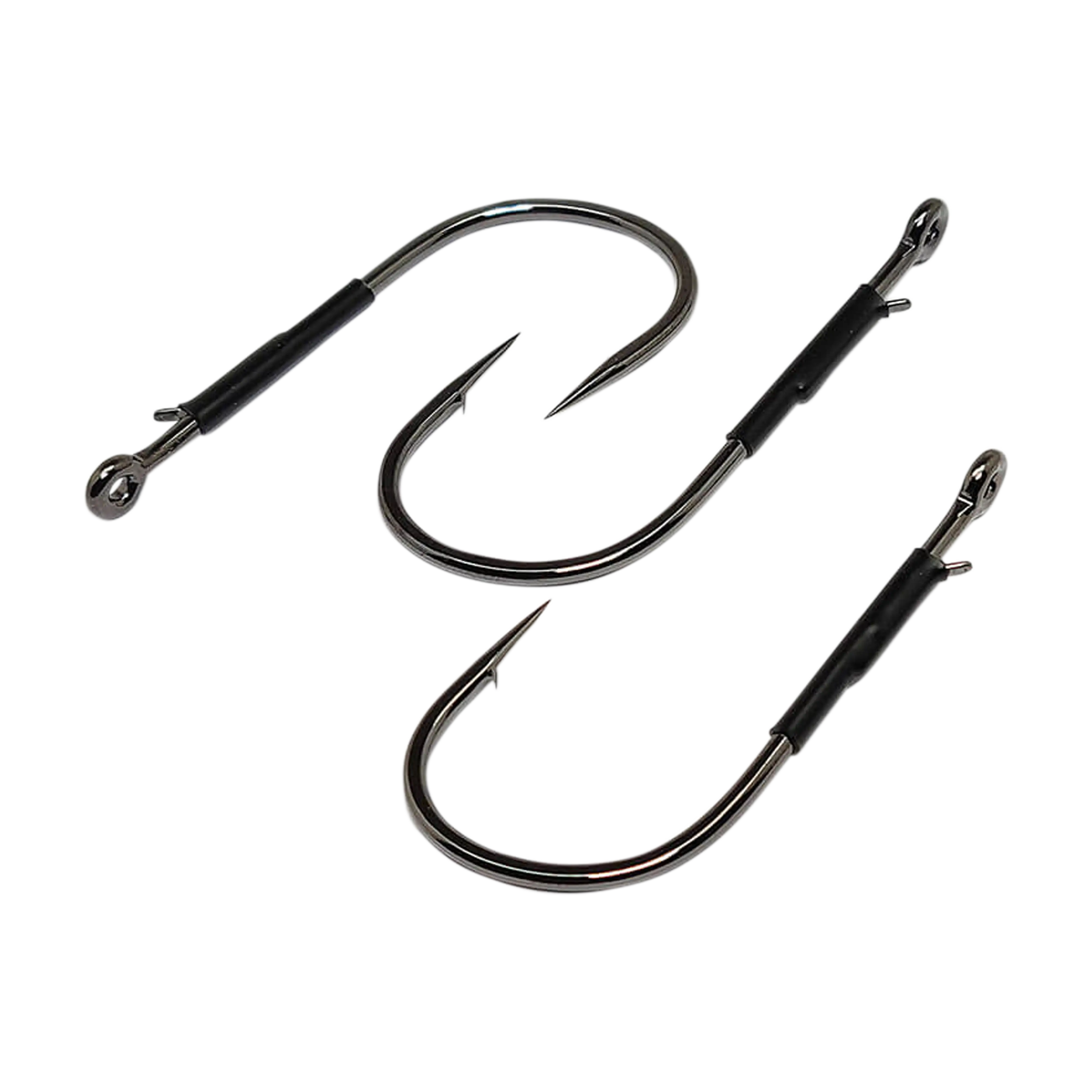 Gamakatsu Super Heavy Cover Worm Hooks - Black - Image 2