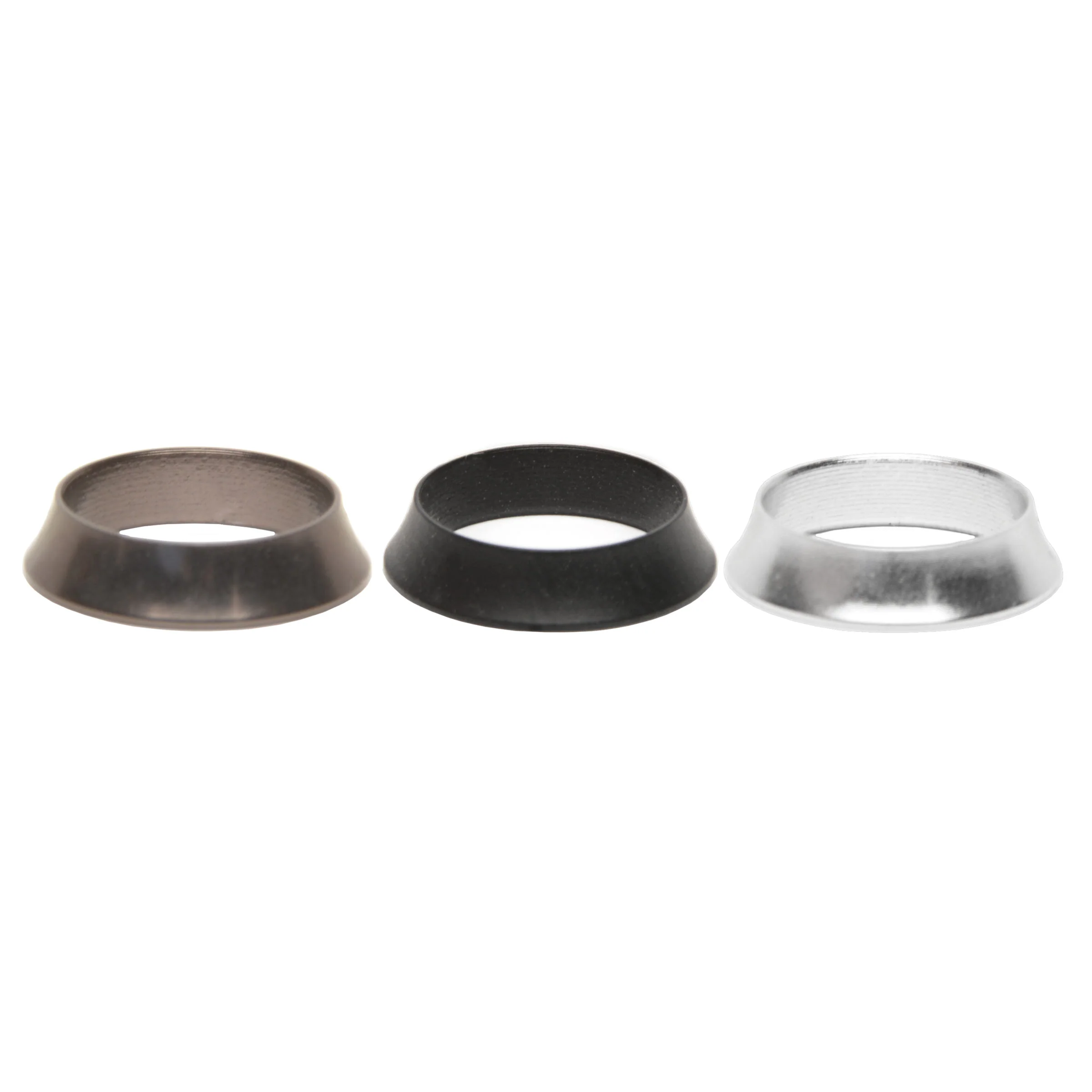 American Tackle FAWC Swooped Aluminum Winding Checks - Polished Finish - Image 3