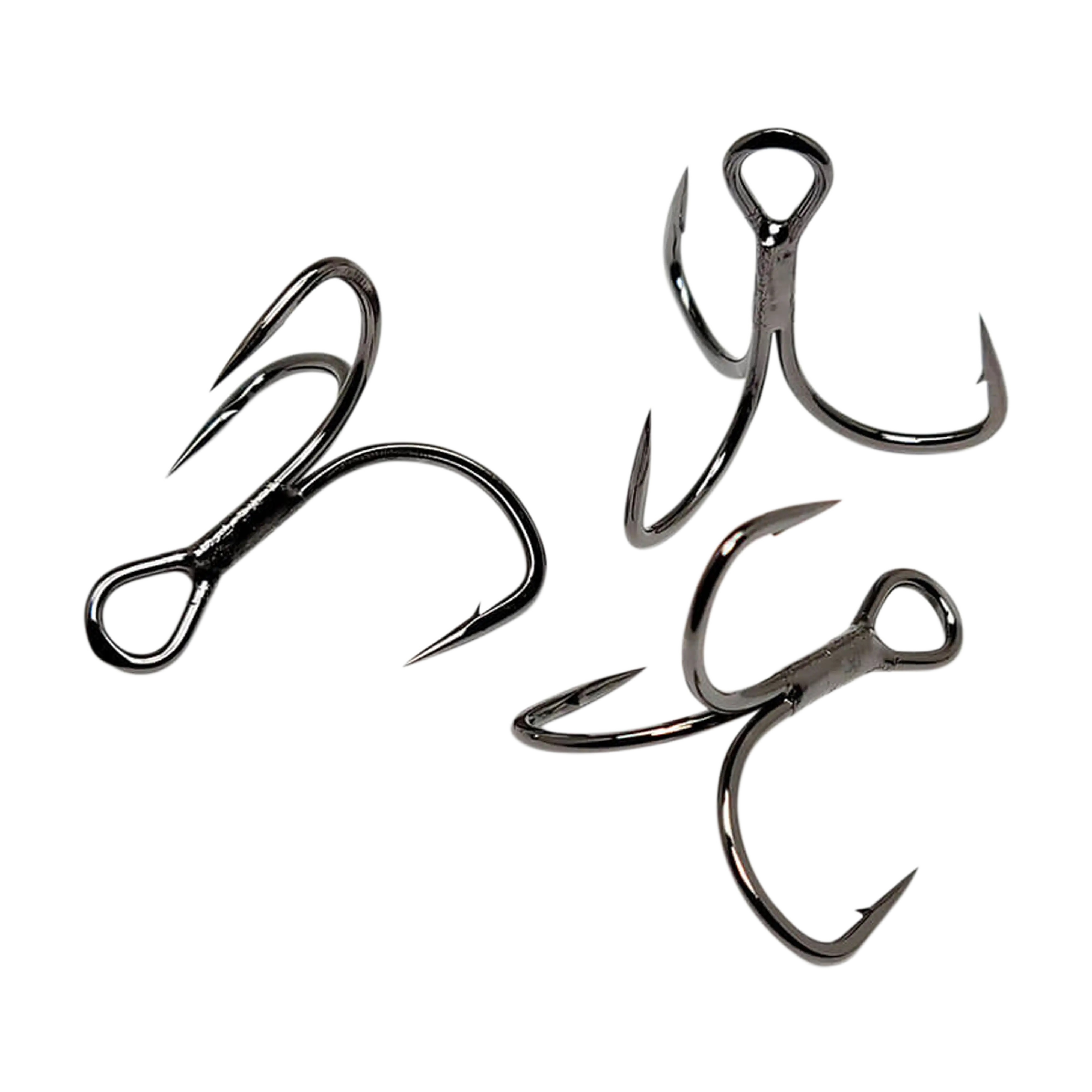 Gamakatsu EWG Short Shank Magic Eye Treble Hook - Black - Image 2