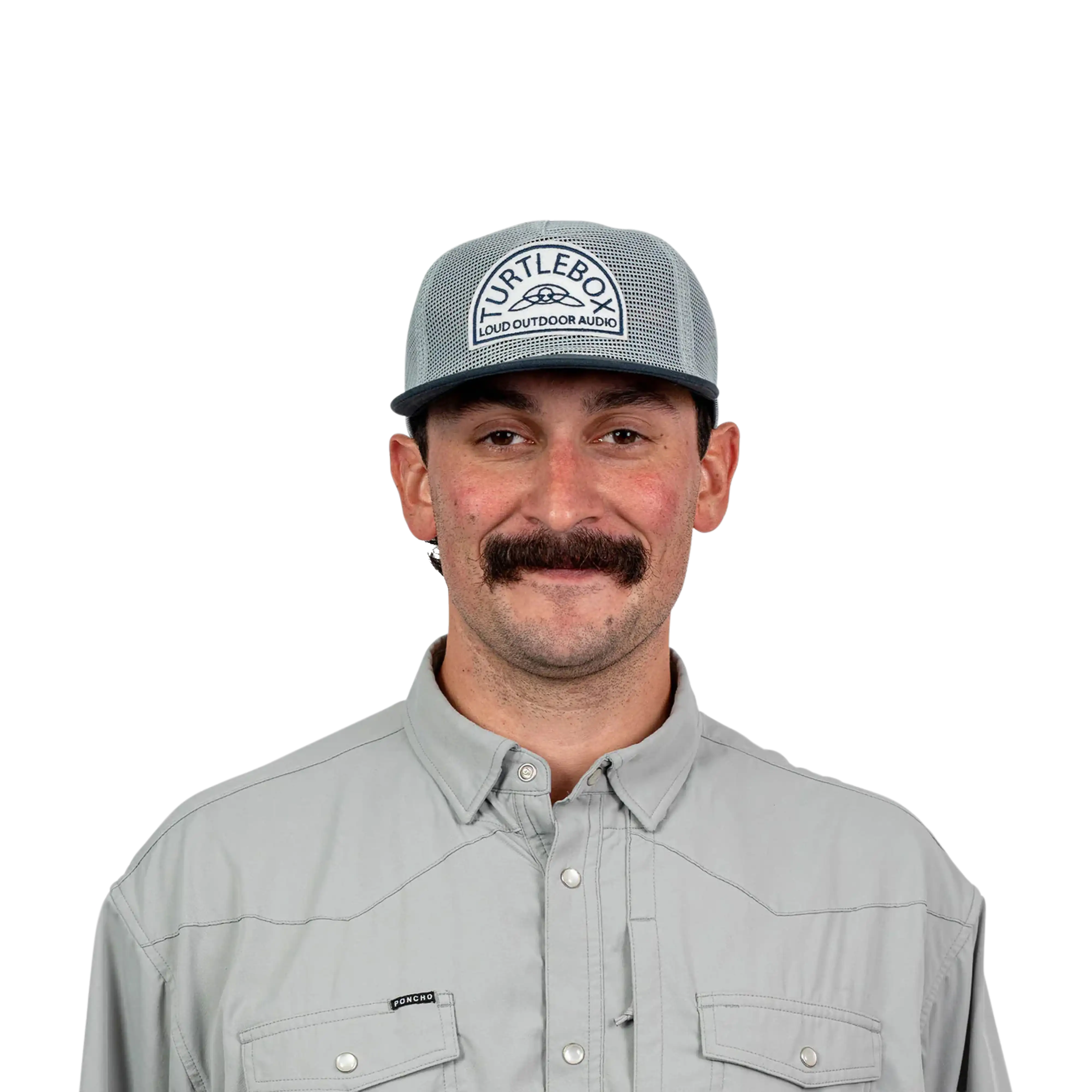 Turtlebox All-Mesh Blue Cap - Image 5