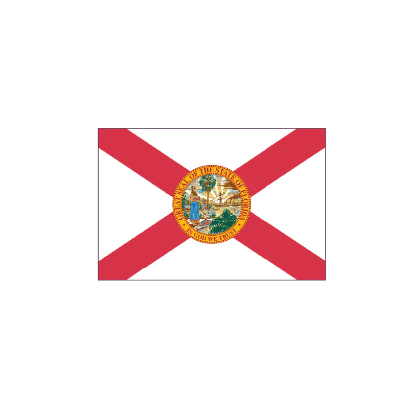 Mud Hole US State Flag Rod Decals - Image 10