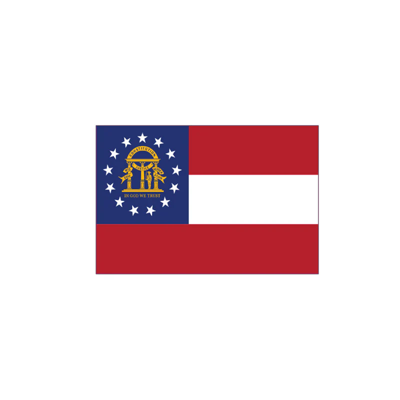 Mud Hole US State Flag Rod Decals - Image 11