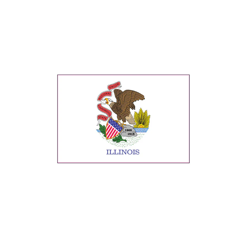 Mud Hole US State Flag Rod Decals - Image 14