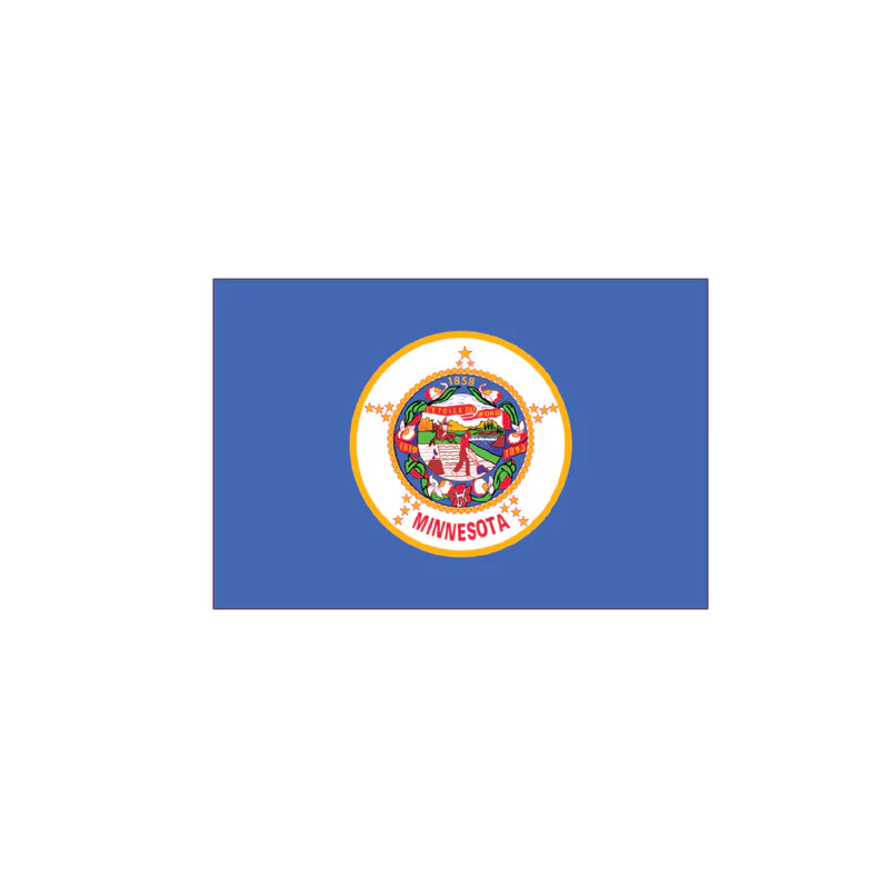 Mud Hole US State Flag Rod Decals - Image 23