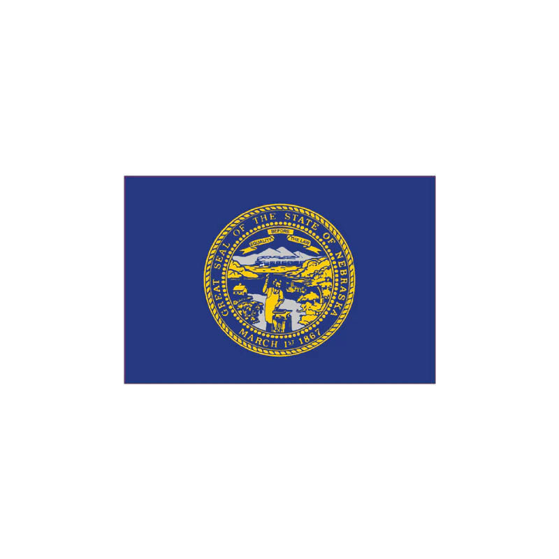 Mud Hole US State Flag Rod Decals - Image 26