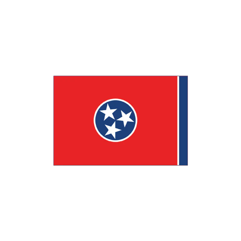 Mud Hole US State Flag Rod Decals - Image 40