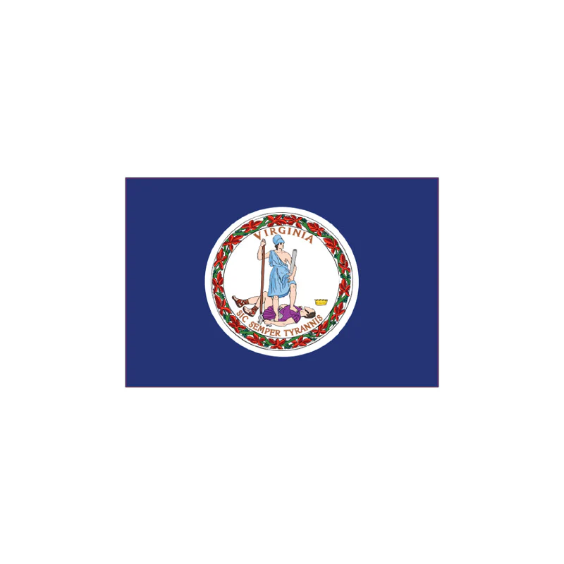 Mud Hole US State Flag Rod Decals - Image 43