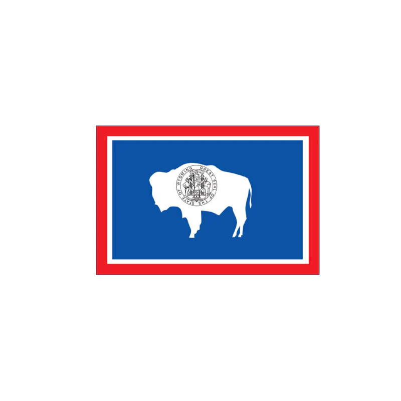 Mud Hole US State Flag Rod Decals - Image 47