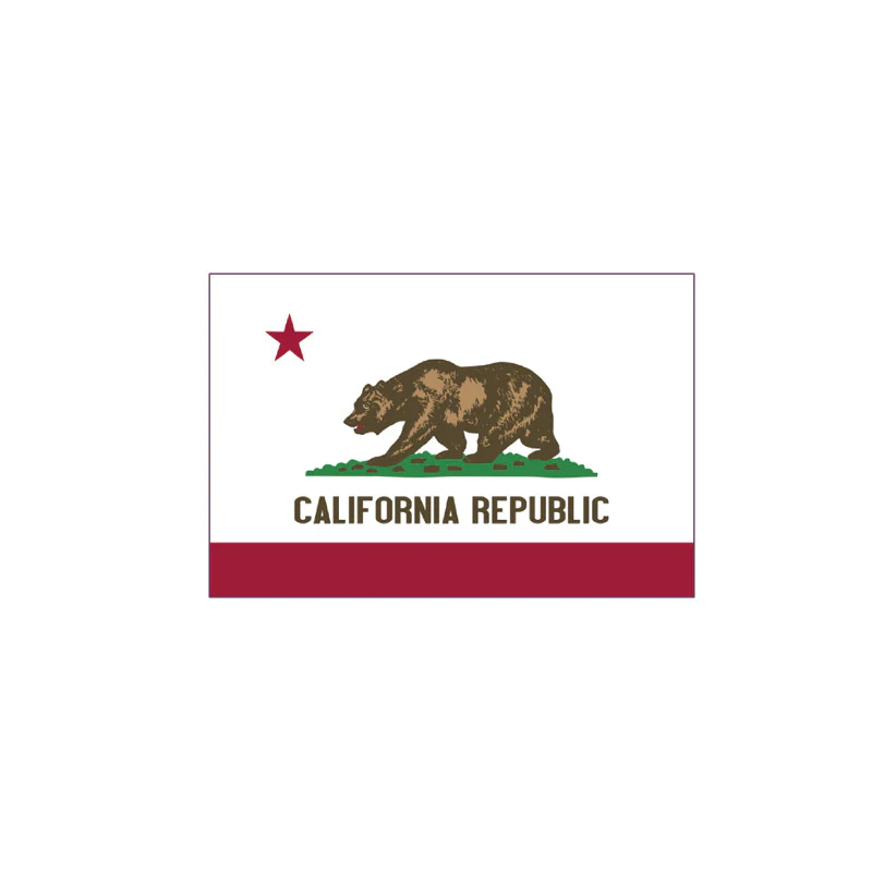 Mud Hole US State Flag Rod Decals - Image 6