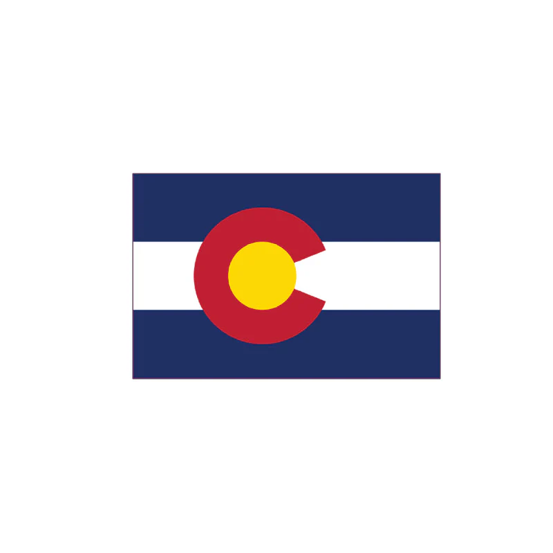 Mud Hole US State Flag Rod Decals - Image 7