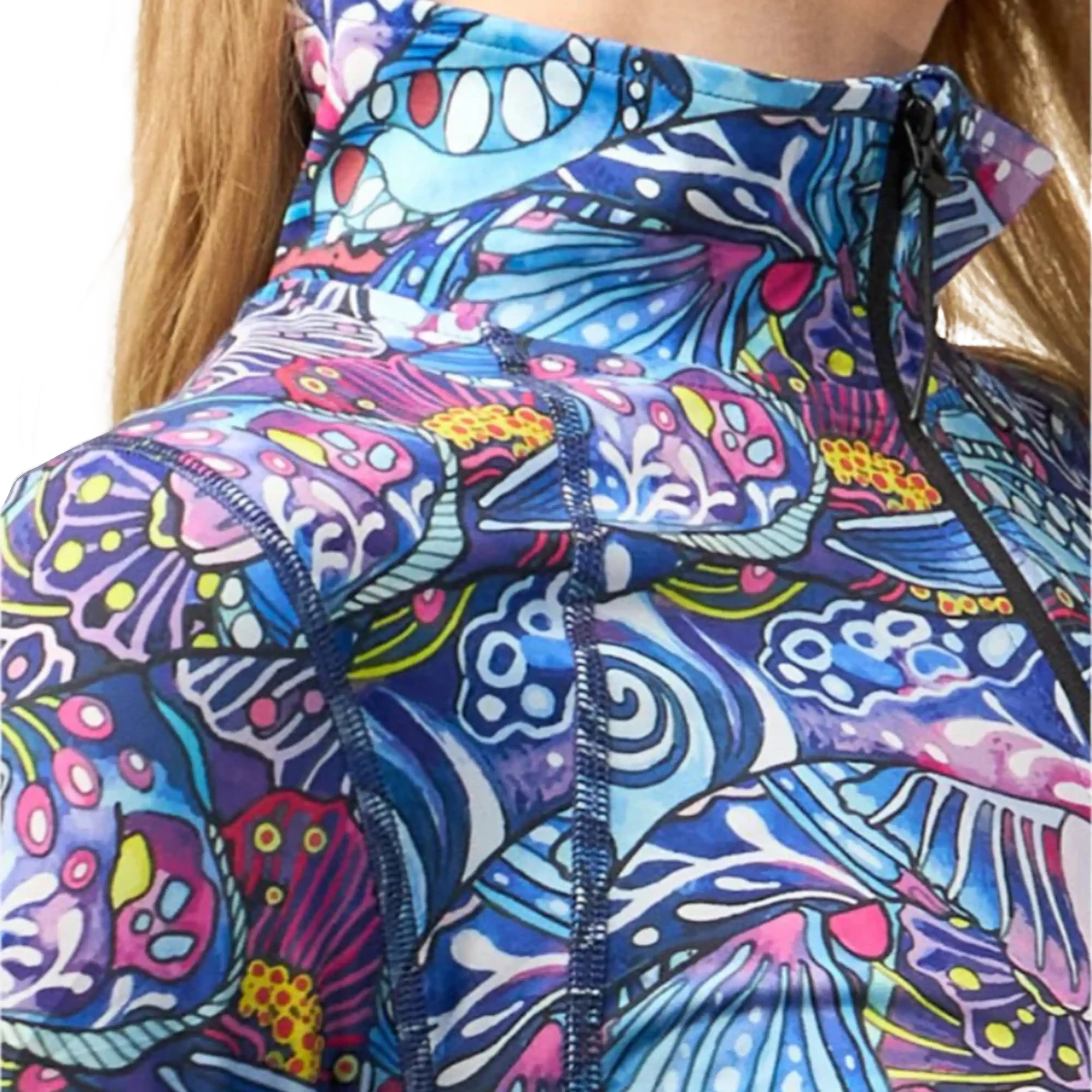 Fishe Women's 1/4 Zip Sunshirt - Image 3