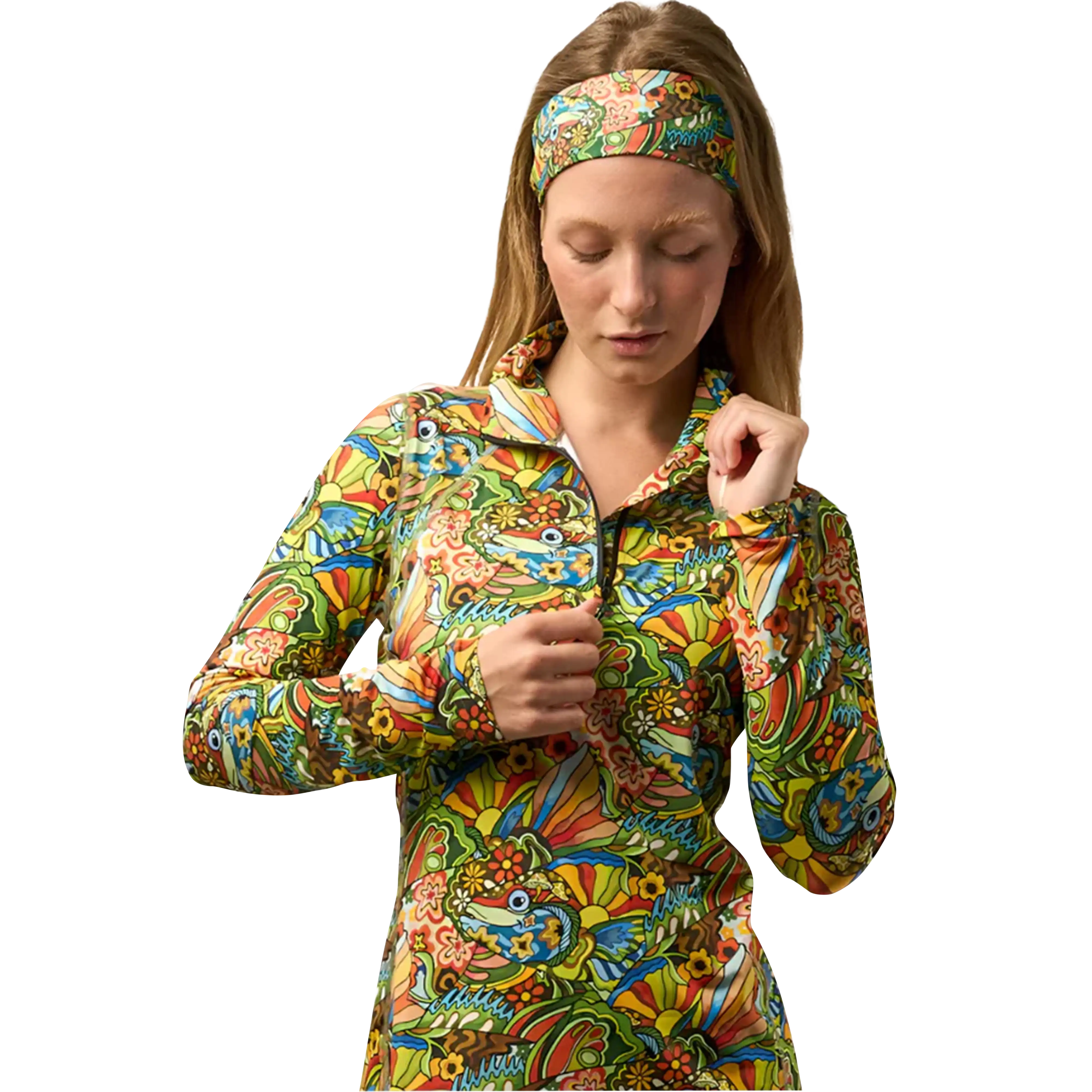 Fishe Women's 1/4 Zip Sunshirt - Image 7