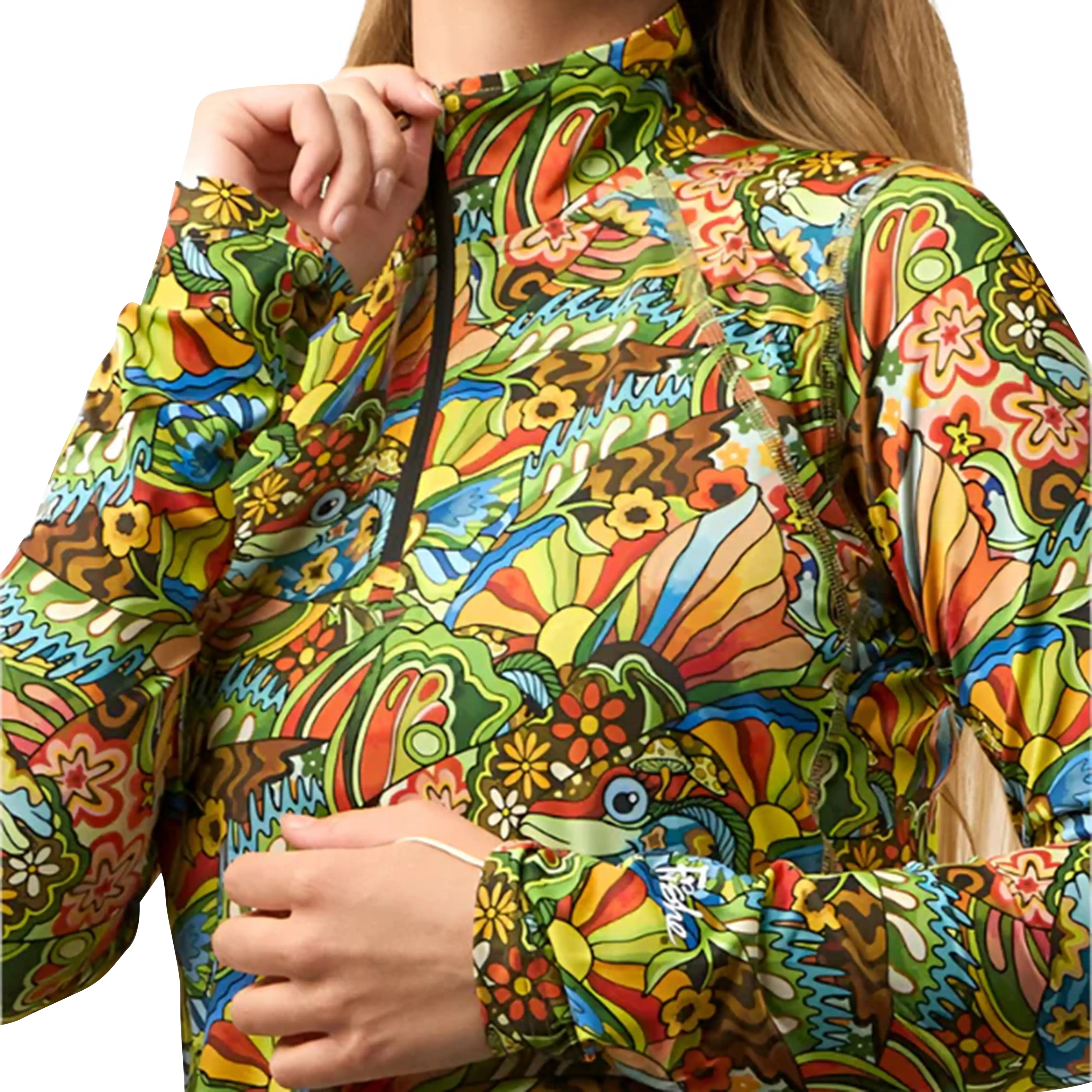 Fishe Women's 1/4 Zip Sunshirt - Image 8
