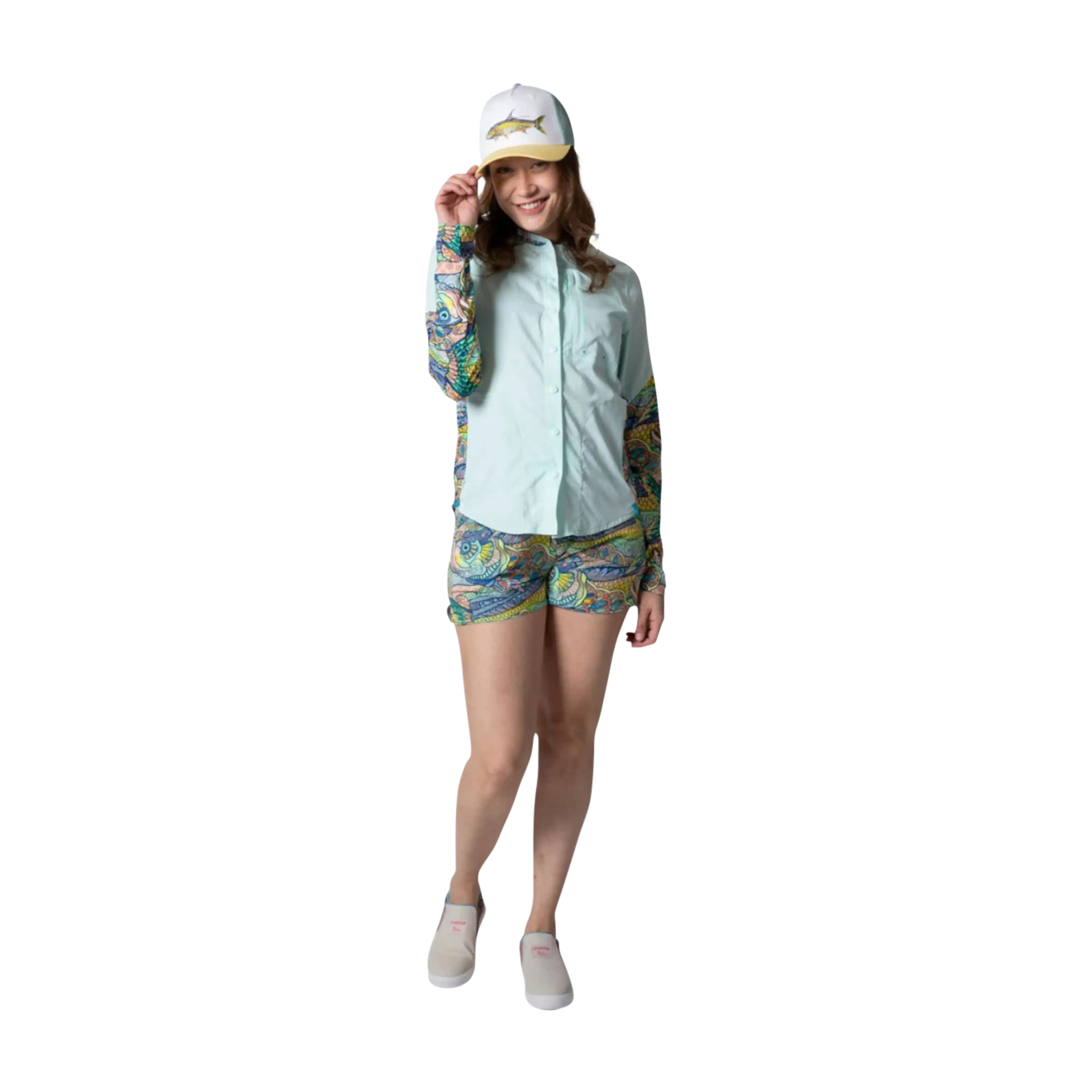 Fishe Women's Coastline Hybrid Sunshirt - Image 5