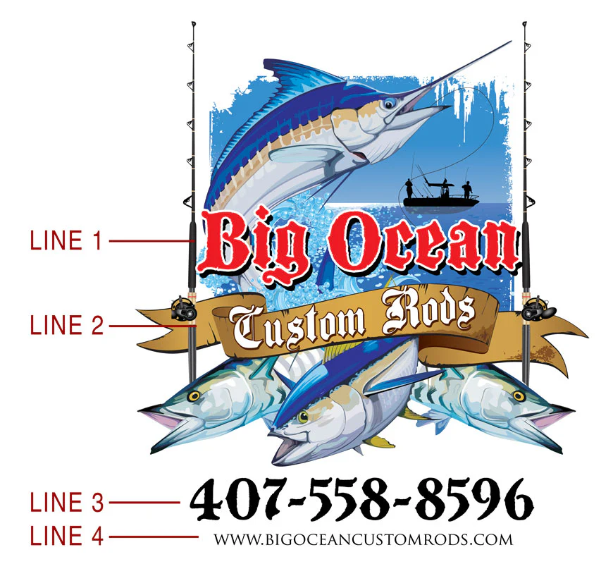 Women's Custom T-Shirt: Assorted Saltwater Gamefish - Image 3