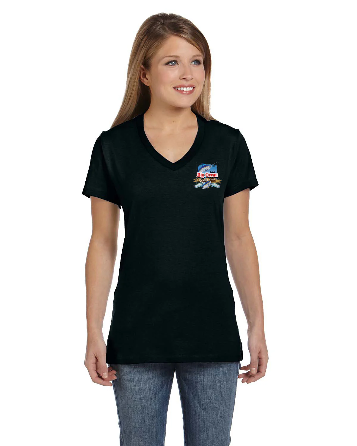 Women's Custom T-Shirt: Assorted Saltwater Gamefish - Image 9