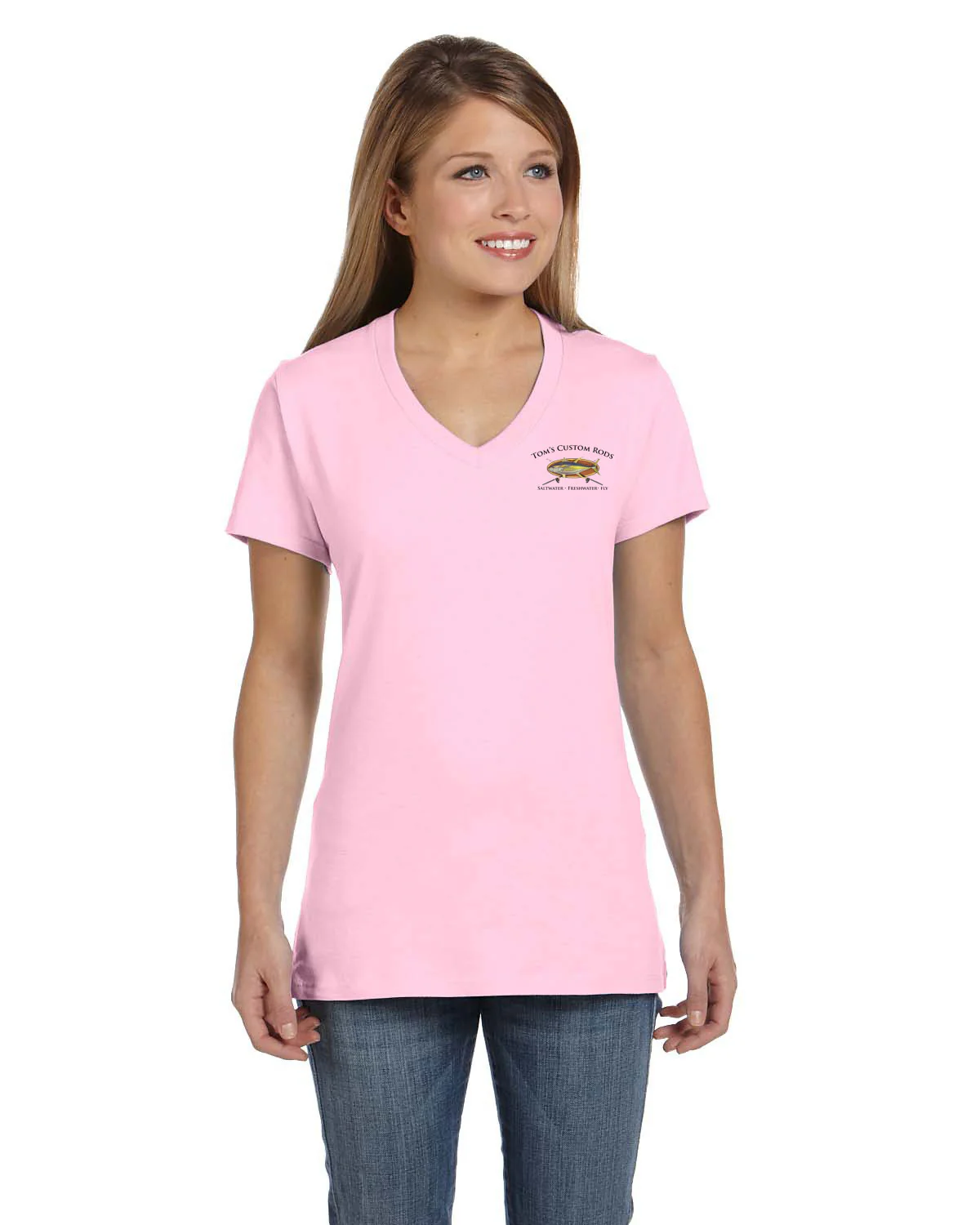 Women's Custom T-Shirt: Bamboo Frame with Crossing Rods - Image 7