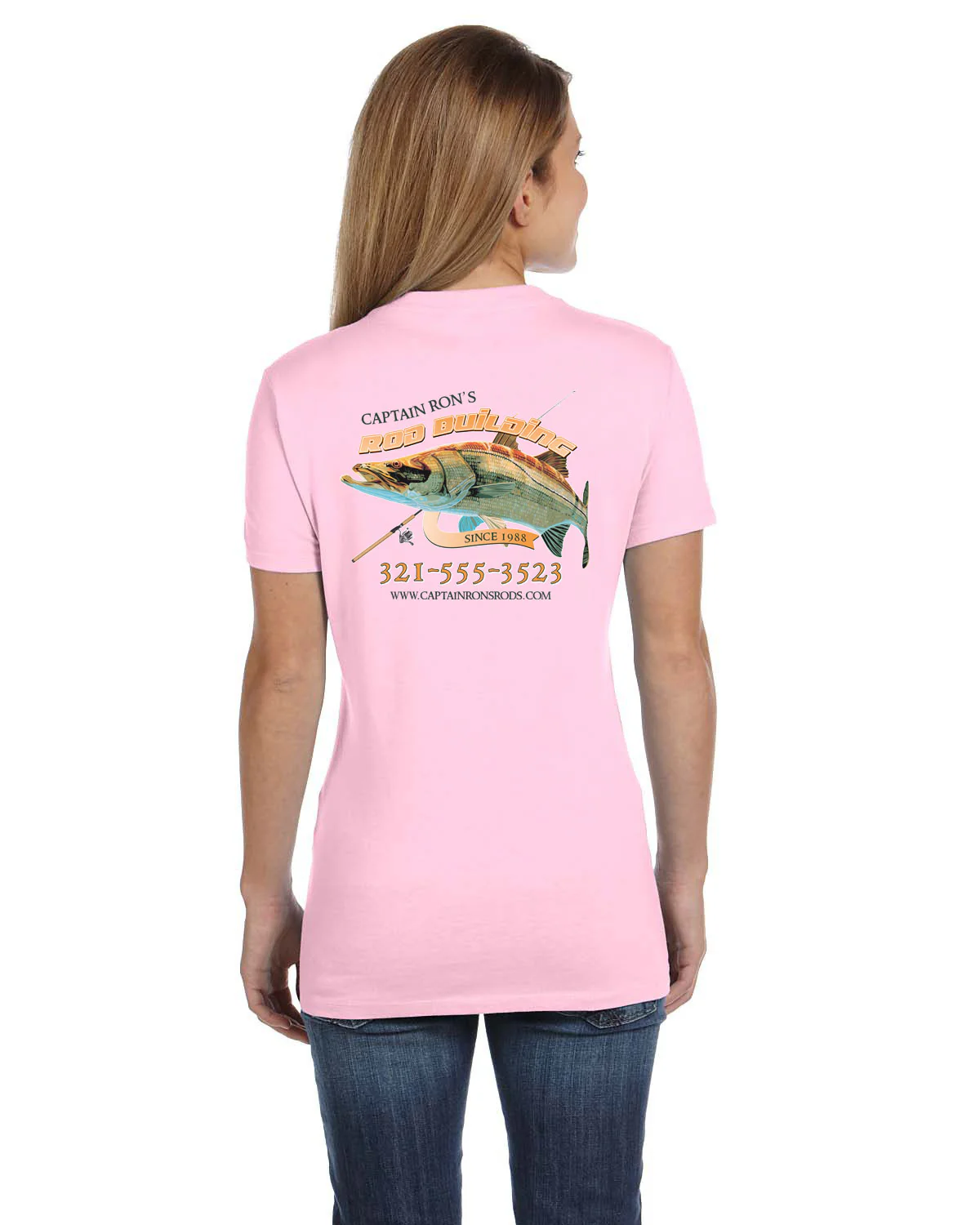 Women's Custom T-Shirt: Emerging Snook - Image 4