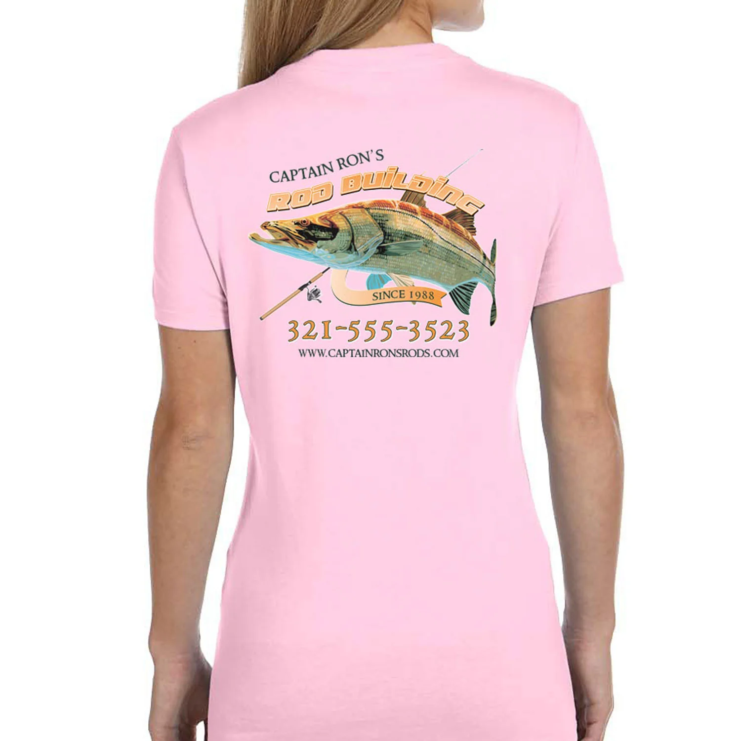 Women's Custom T-Shirt: Emerging Snook - Image 6