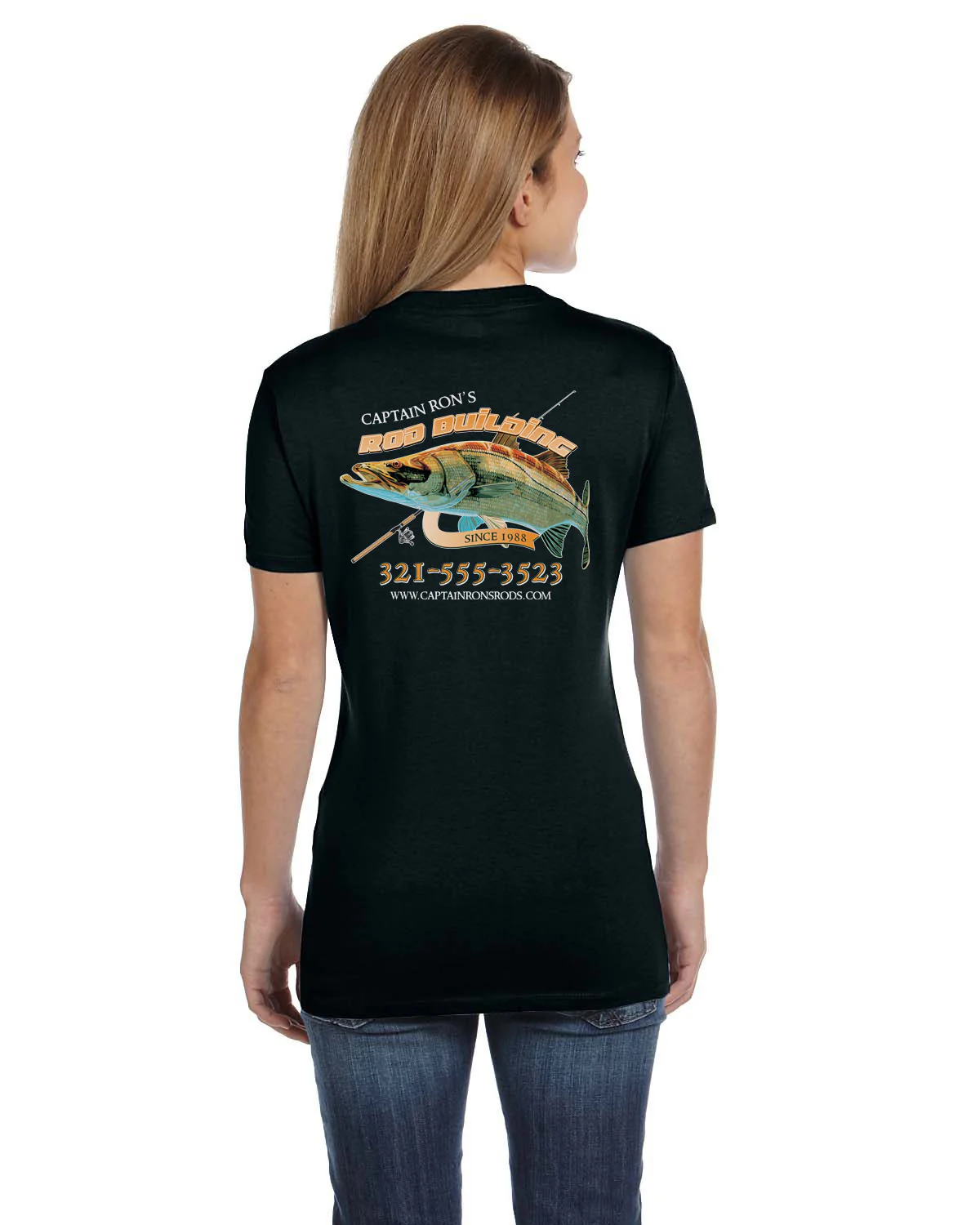 Women's Custom T-Shirt: Emerging Snook - Image 7