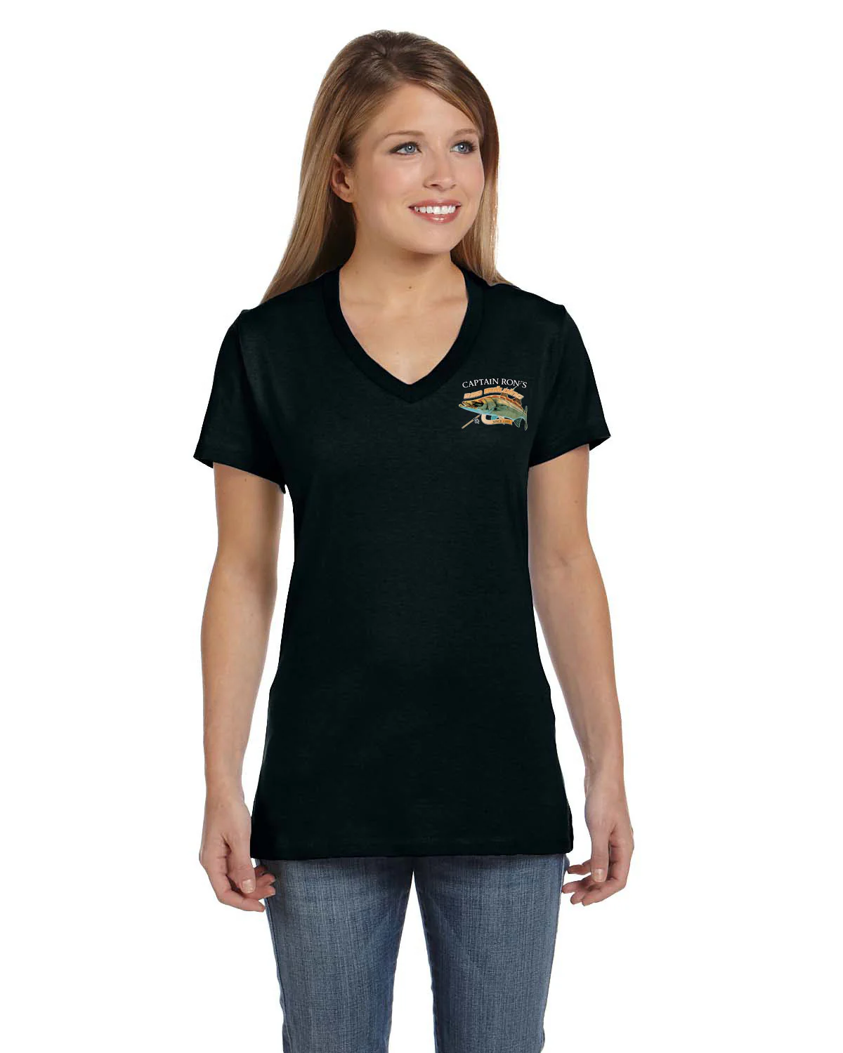 Women's Custom T-Shirt: Emerging Snook - Image 8